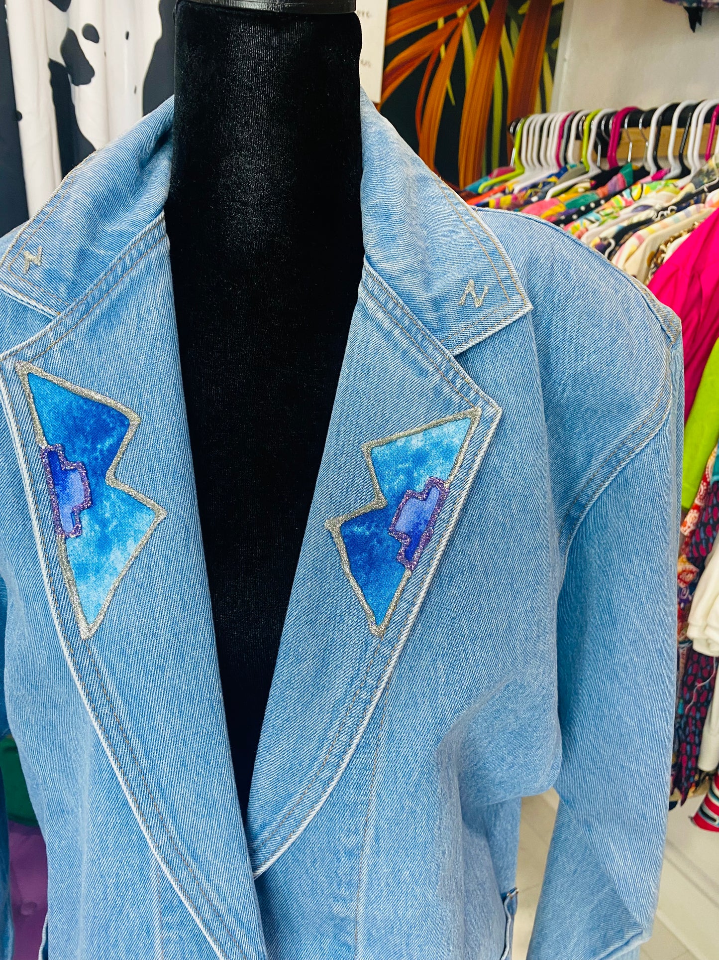 Vintage C•M•C Denim Blazer