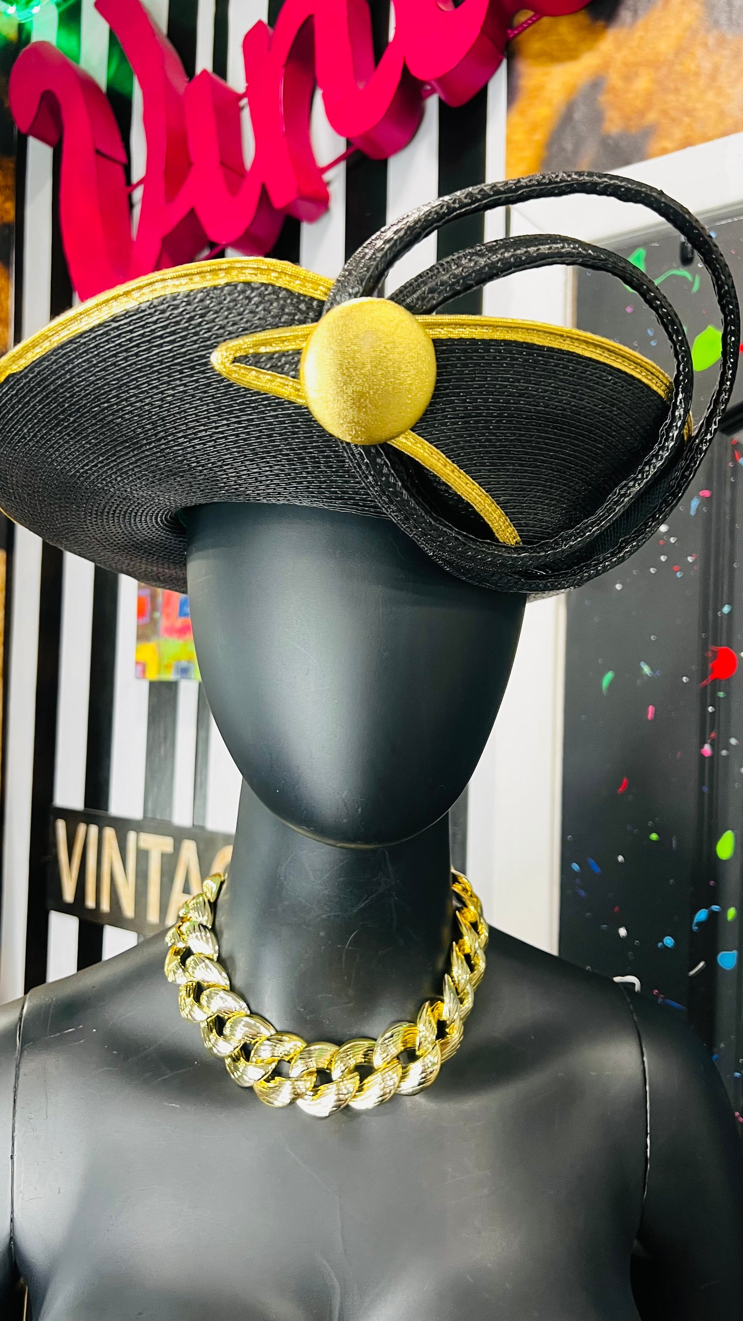 Vintage Statement Hat