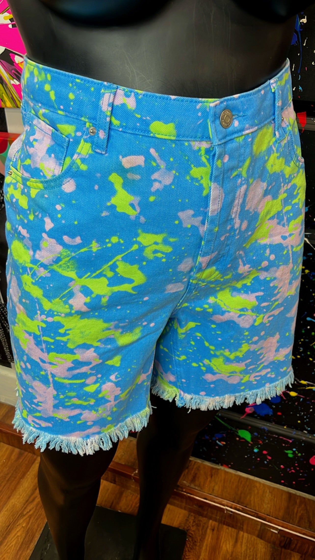 Vintage Inspired Denim Shorts (16)
