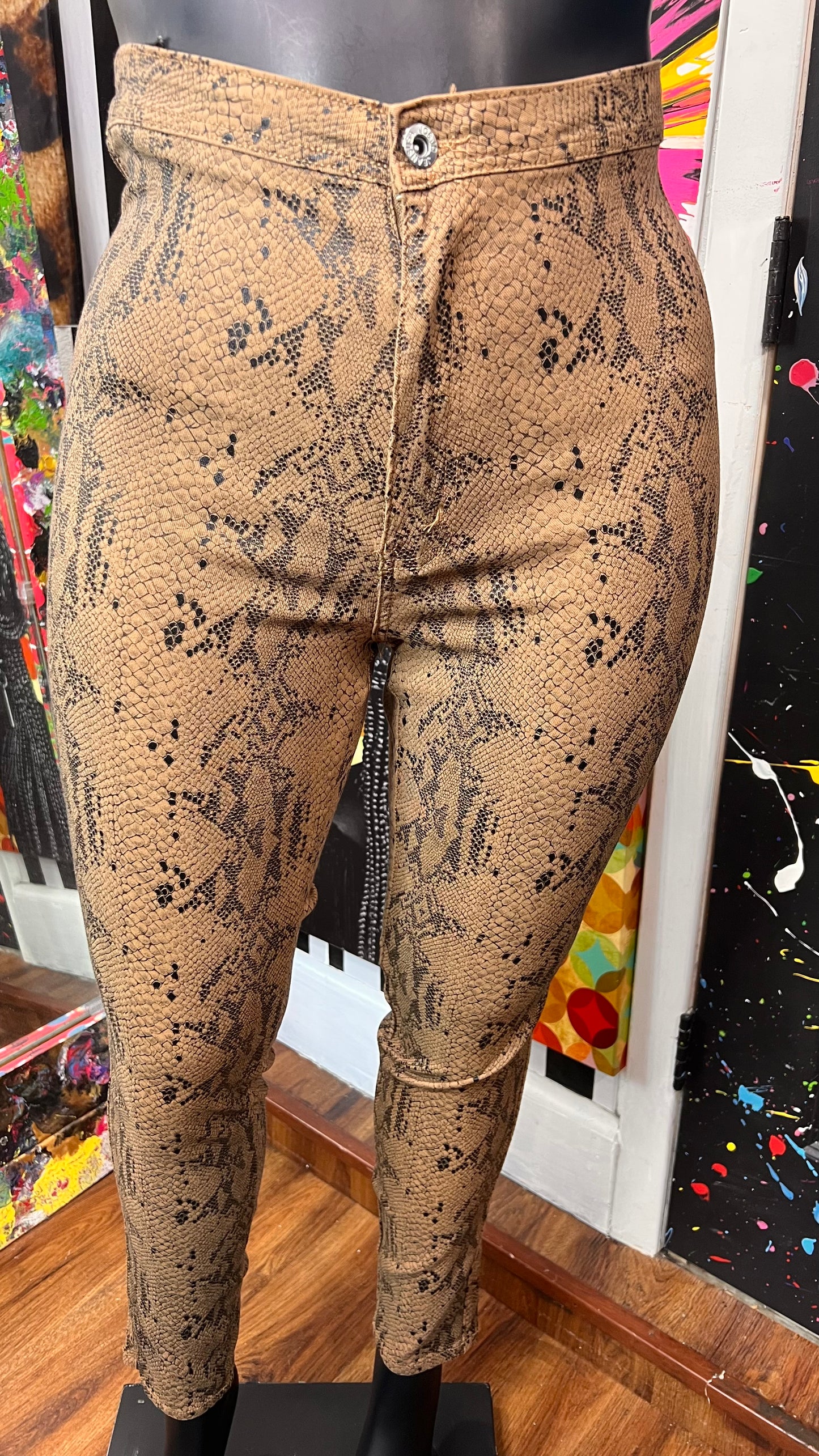 Super Stretchy Snake Skin Pants (16/18)