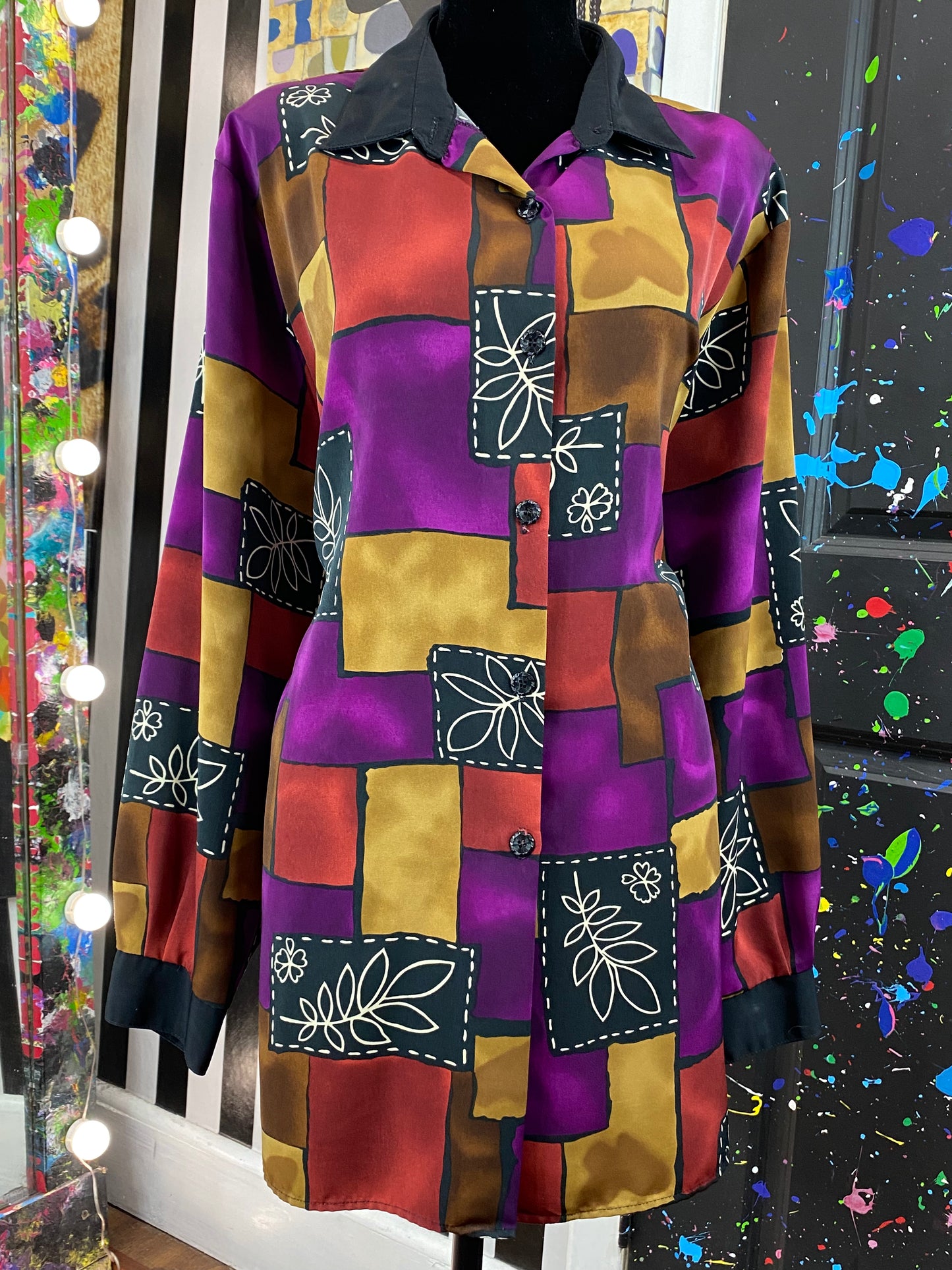 Vintage Caliche’ Long Sleeve Blouse