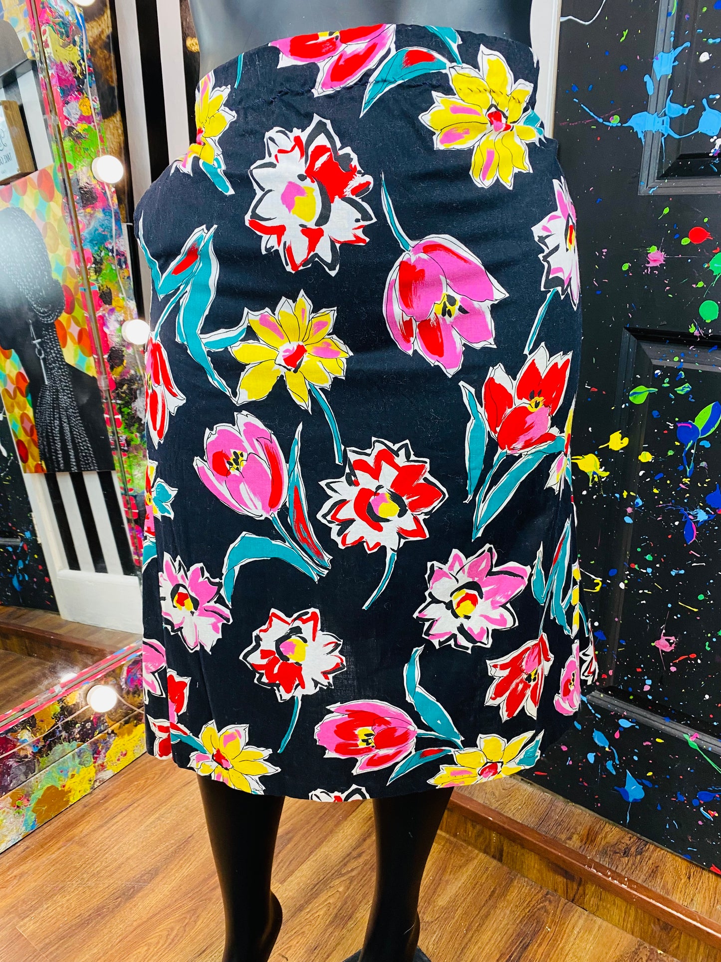 Vintage Floral Skirt