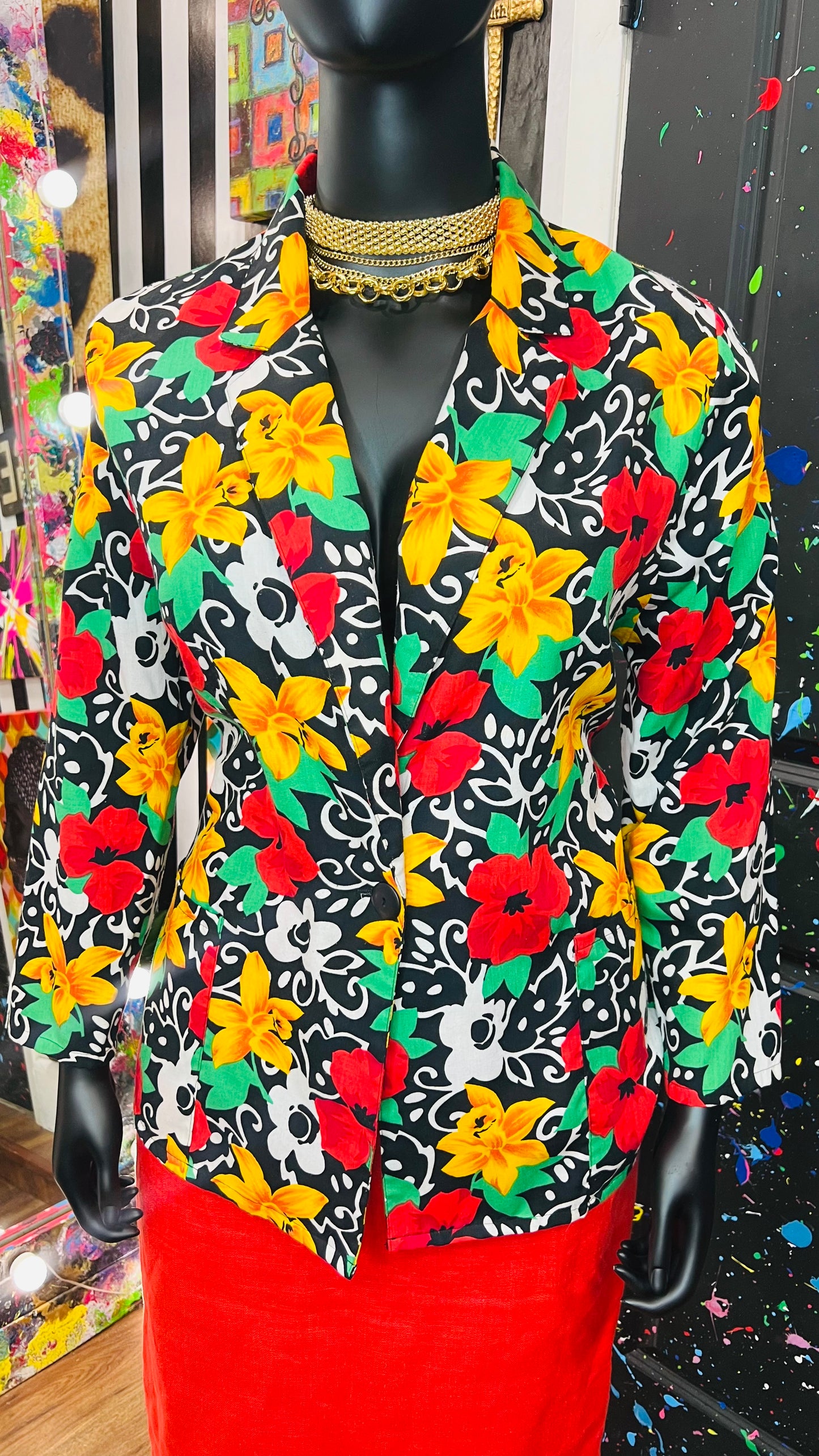 Vintage Cotton Single Stitch Blazer (16)