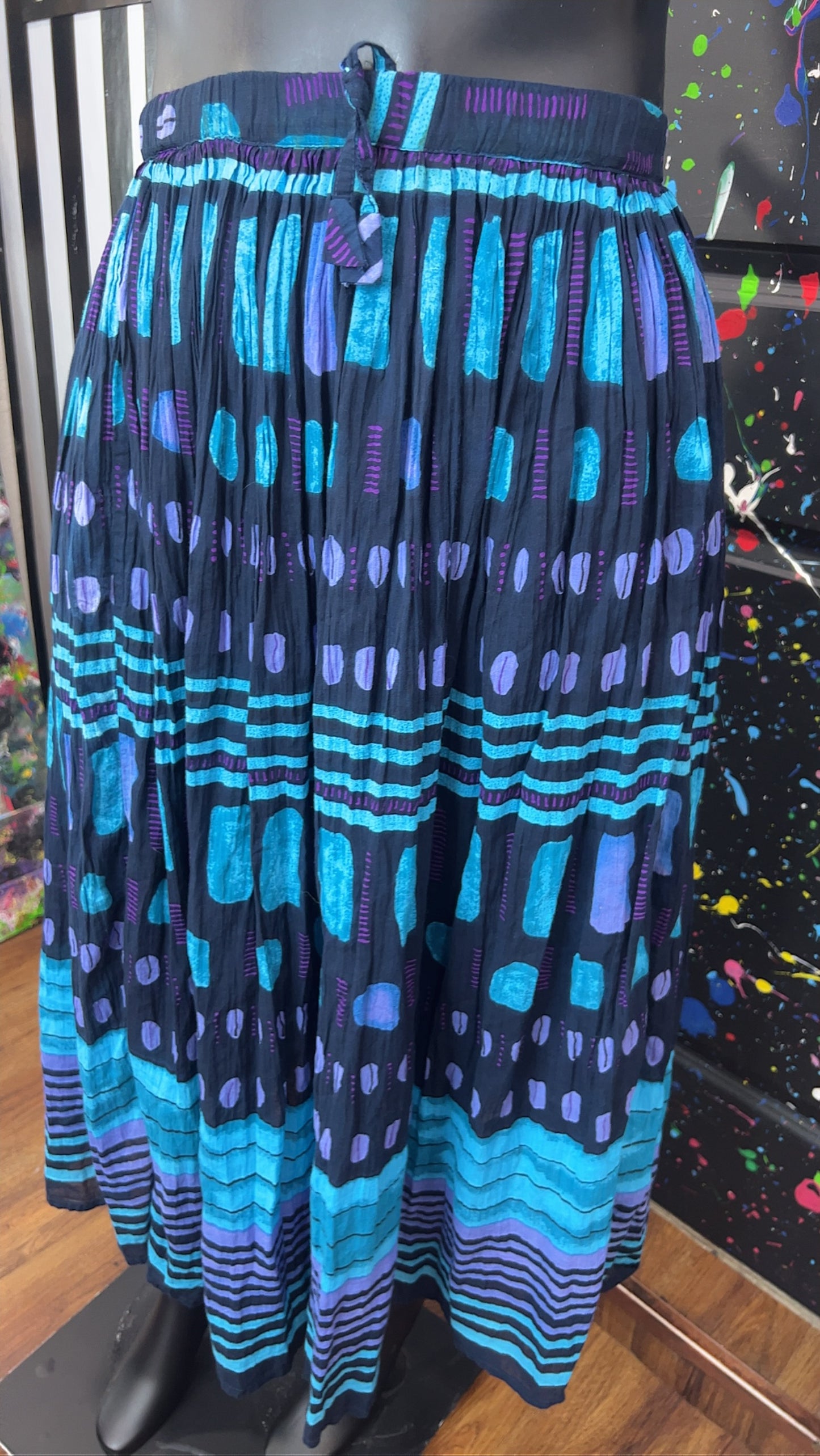 Vintage Rayon Skirt (22)