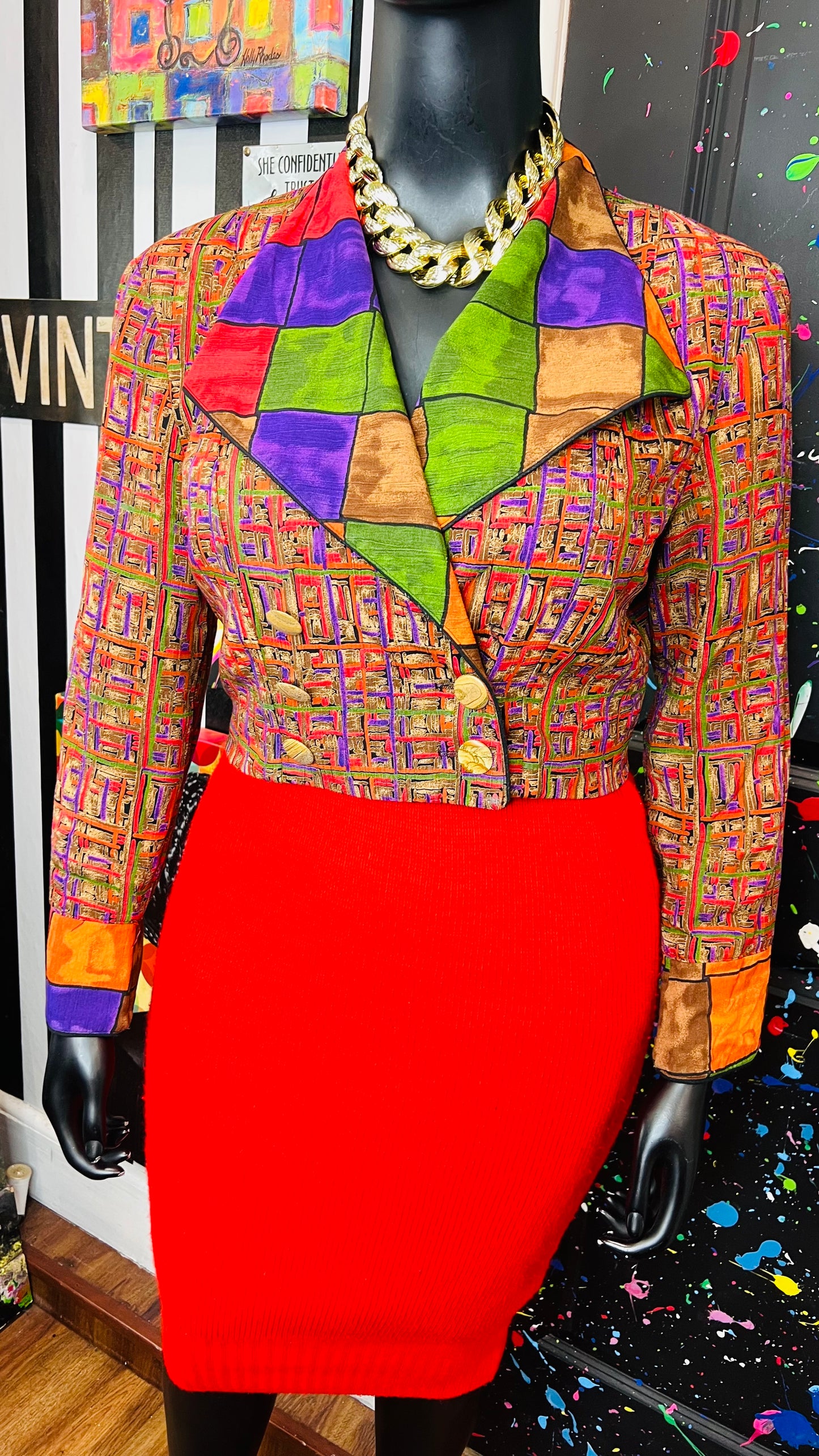 Vintage Platinum Blazer (14)