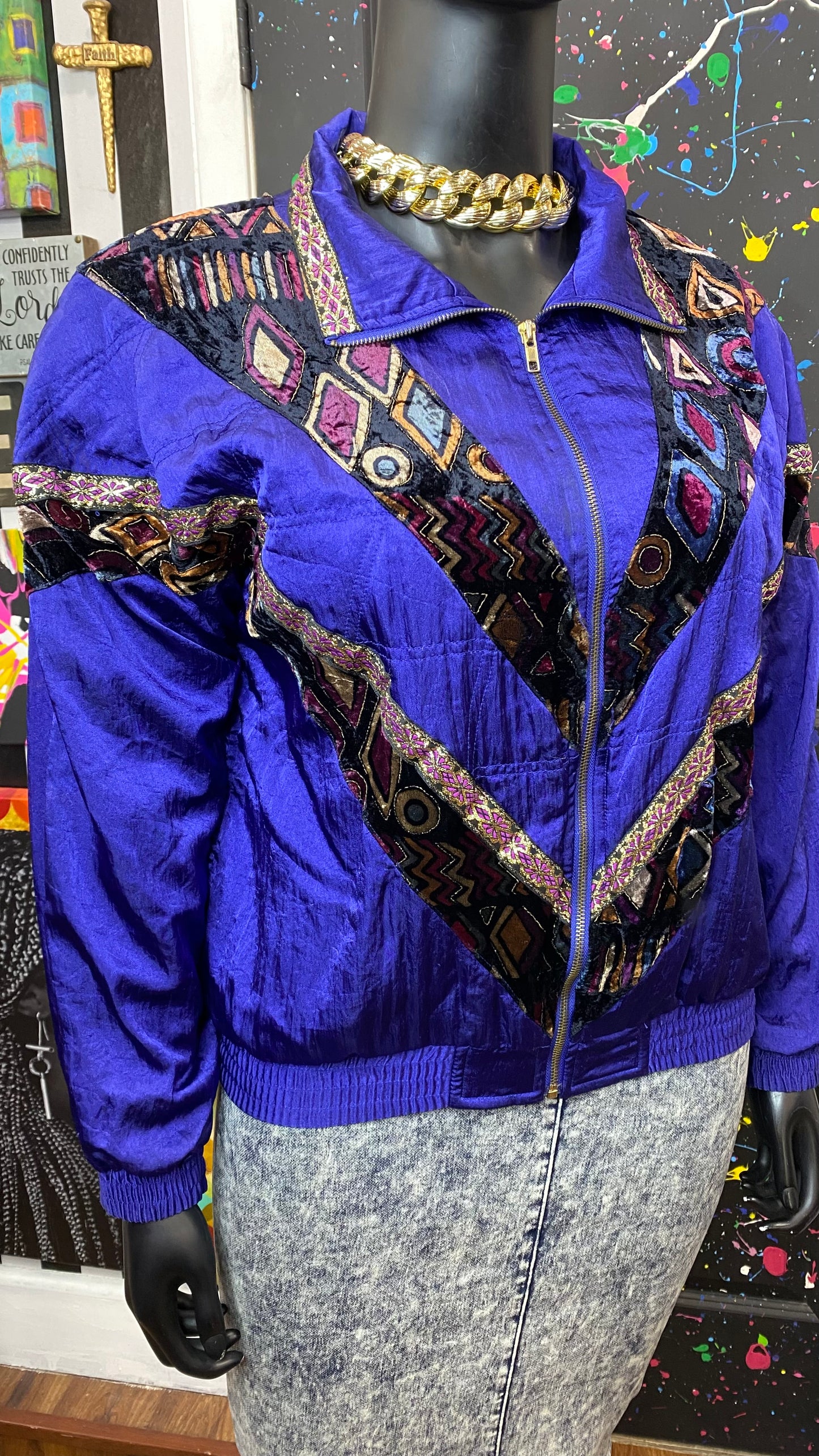 Vintage 90’s Windbreaker Jacket (20)