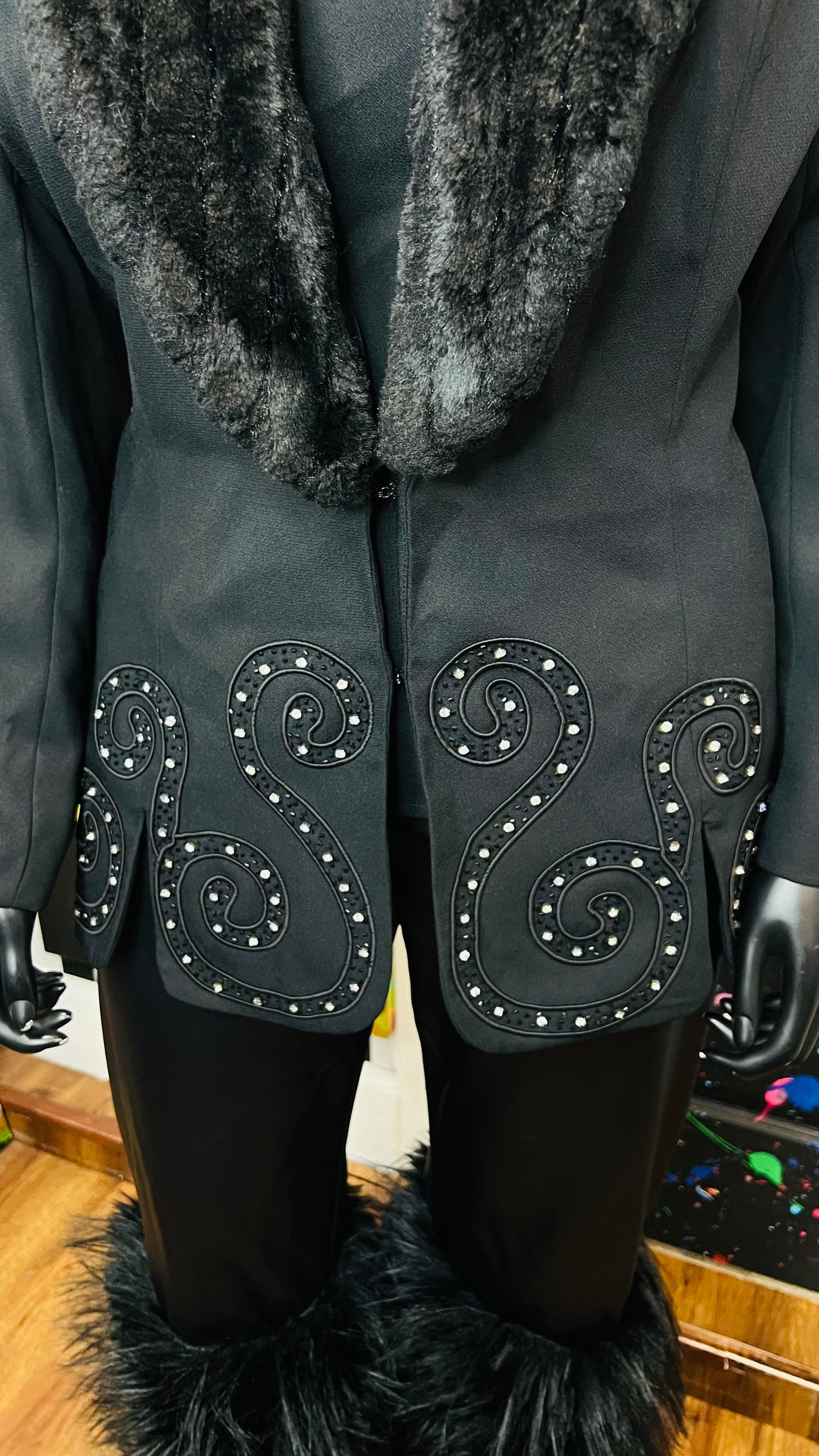 Vintage Unique Statement Blazer (20)