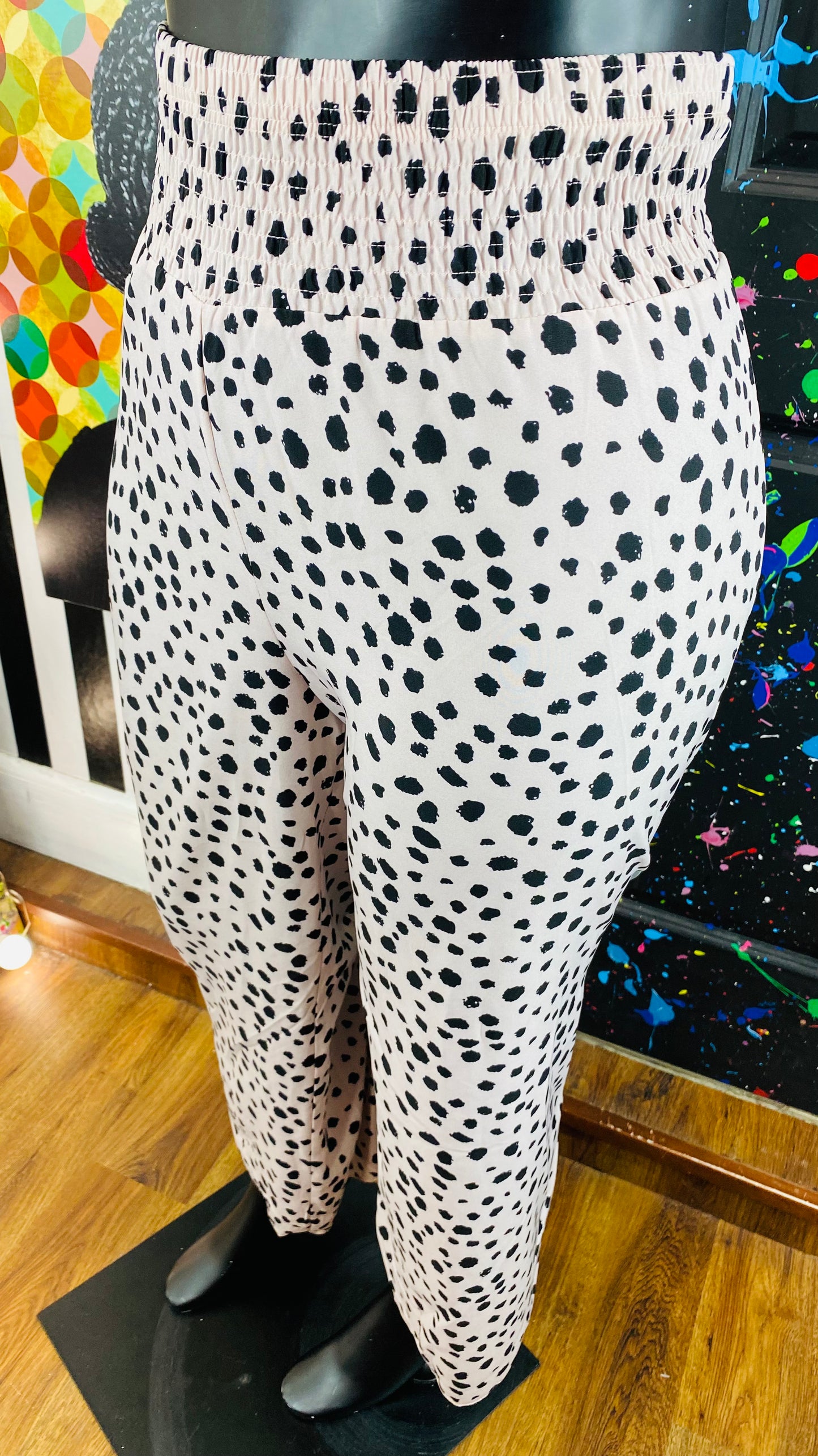 Spotted Gaucho Pants