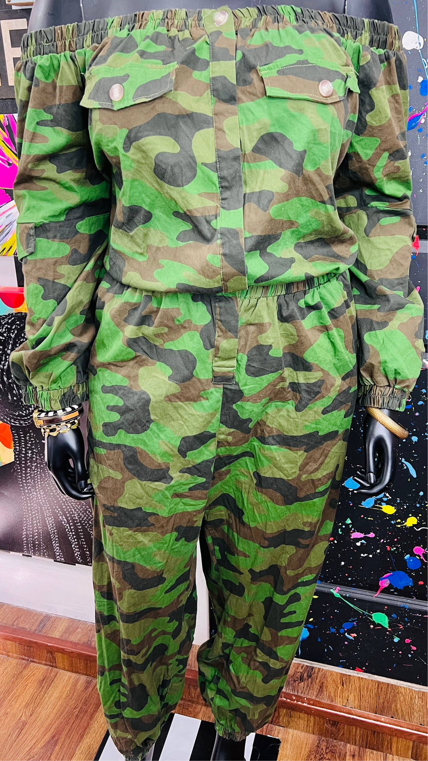 Off Shoulder Fashion To Figure Camo Jumpsuit (24)