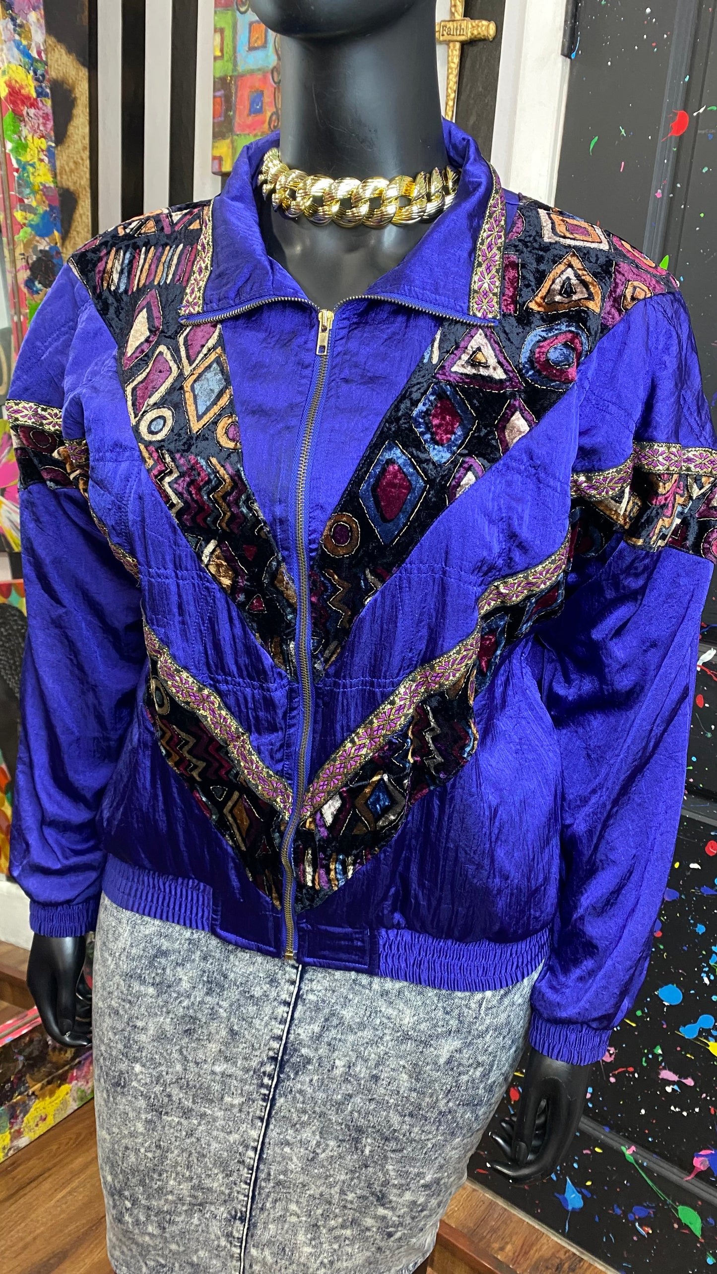 Vintage 90’s Windbreaker Jacket (20)