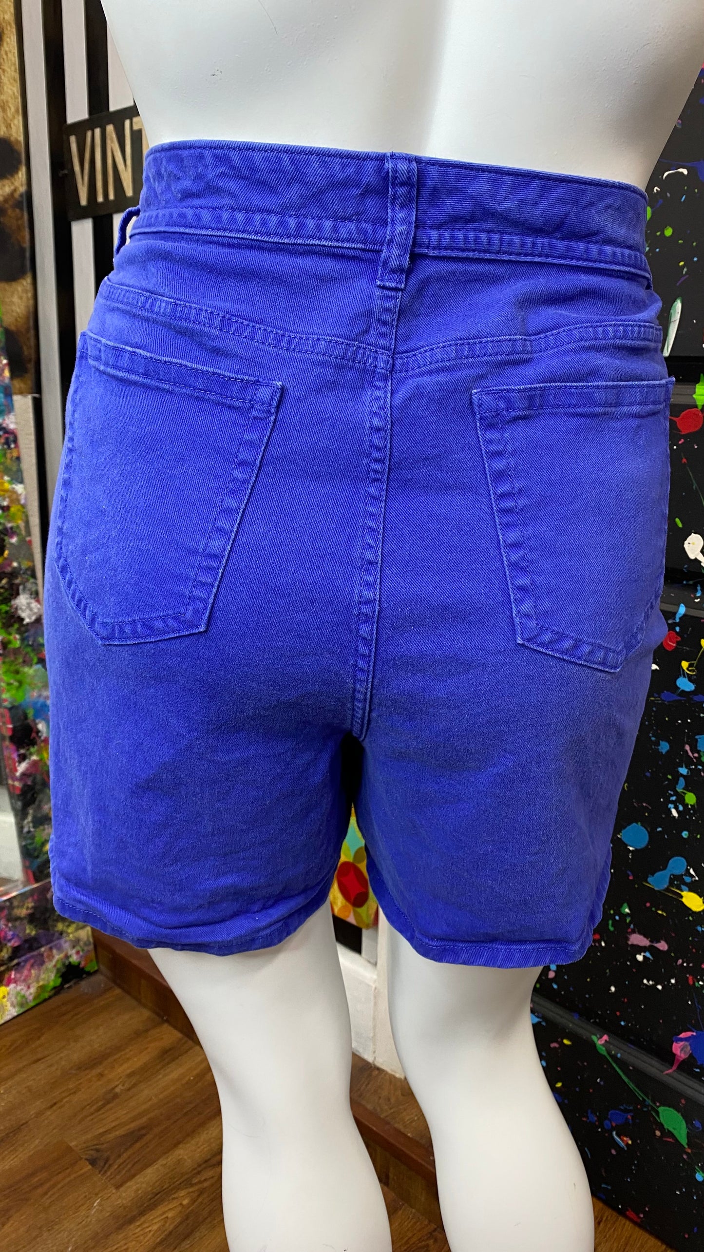 Blue Denim Shorts (20W)