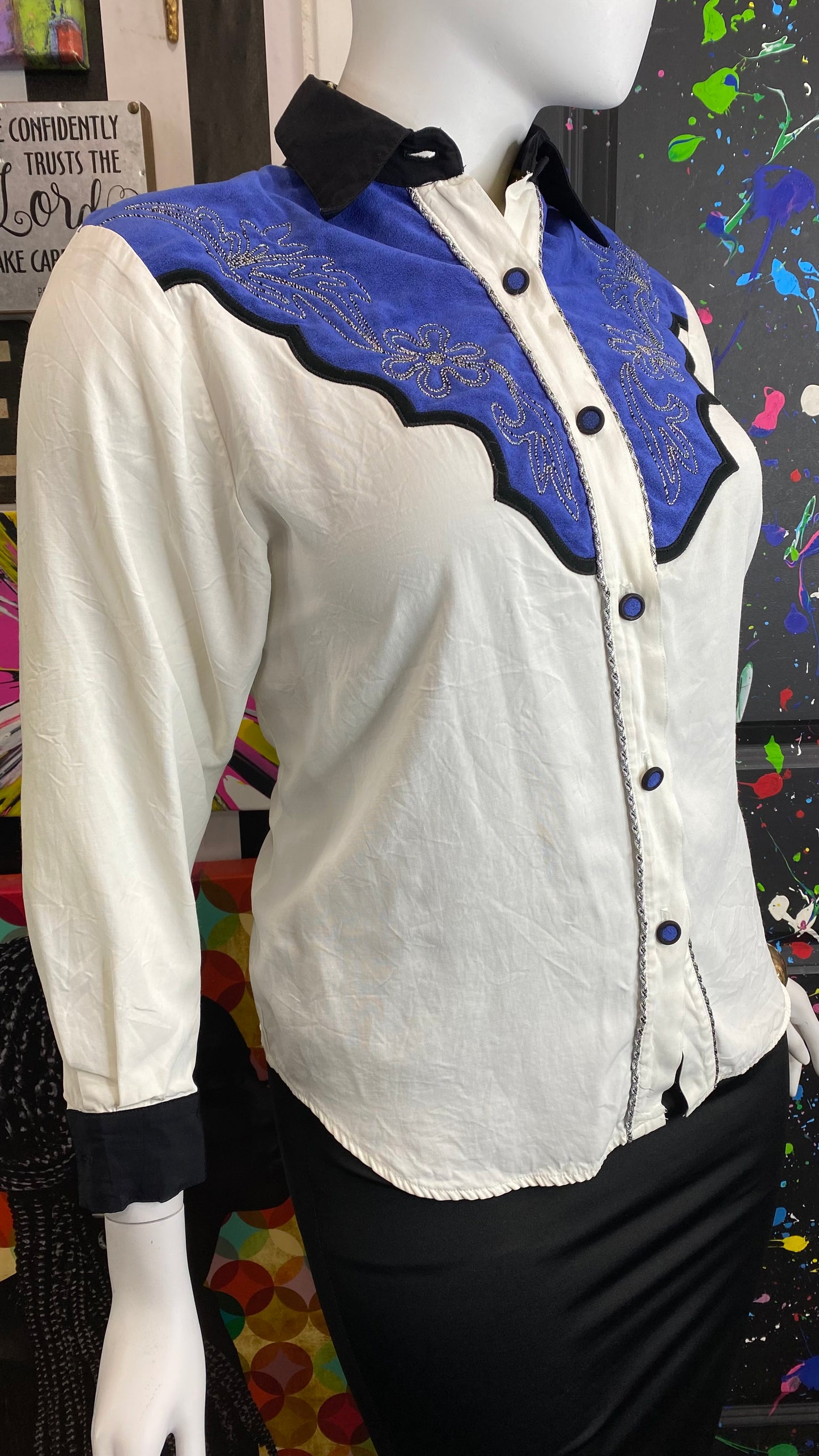 Vintage Western Blouse (14)