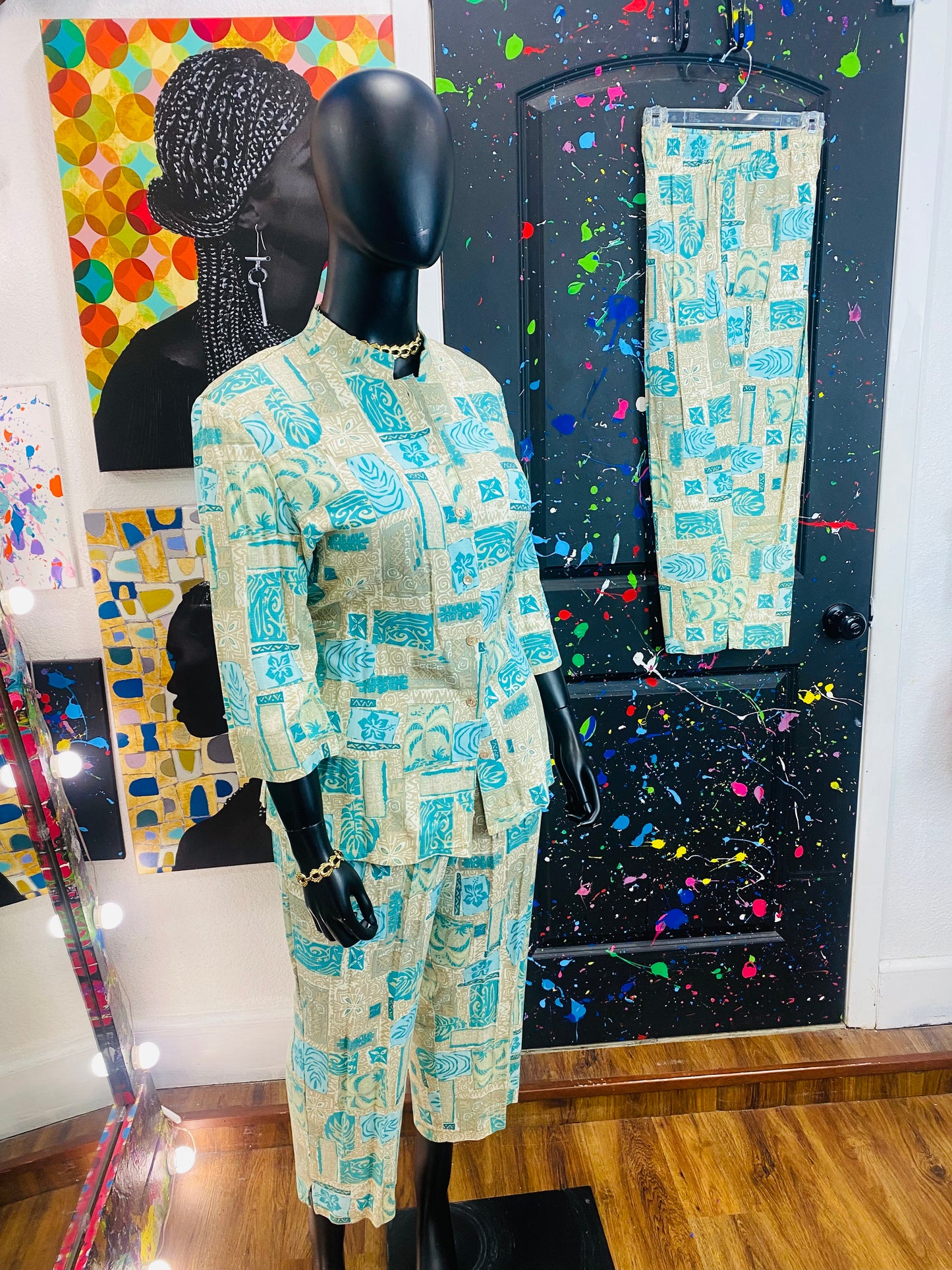 Vintage NAPA VALLEY 3pc Pants Set