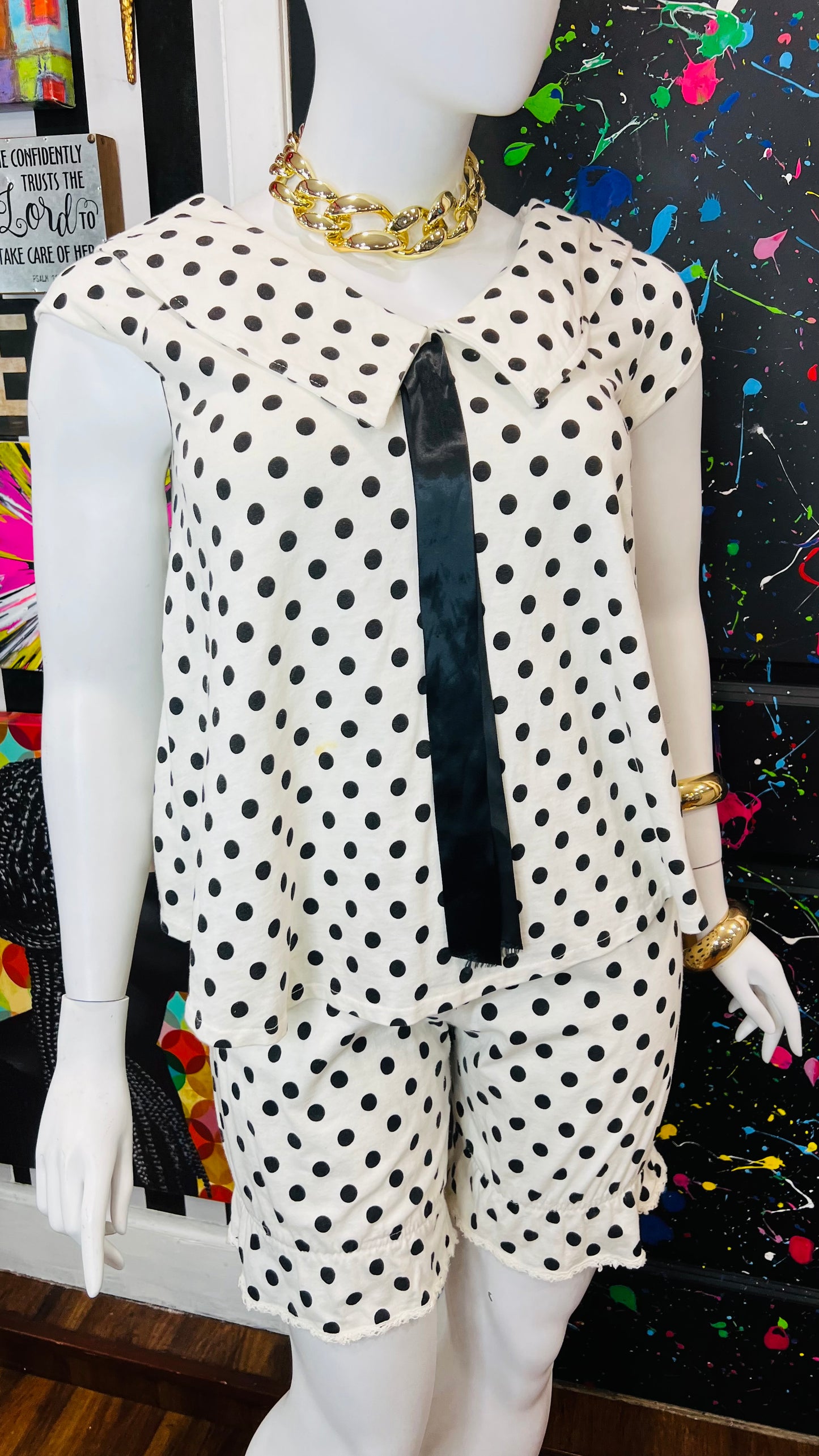 Vintage Cotton Shorts Set (14)
