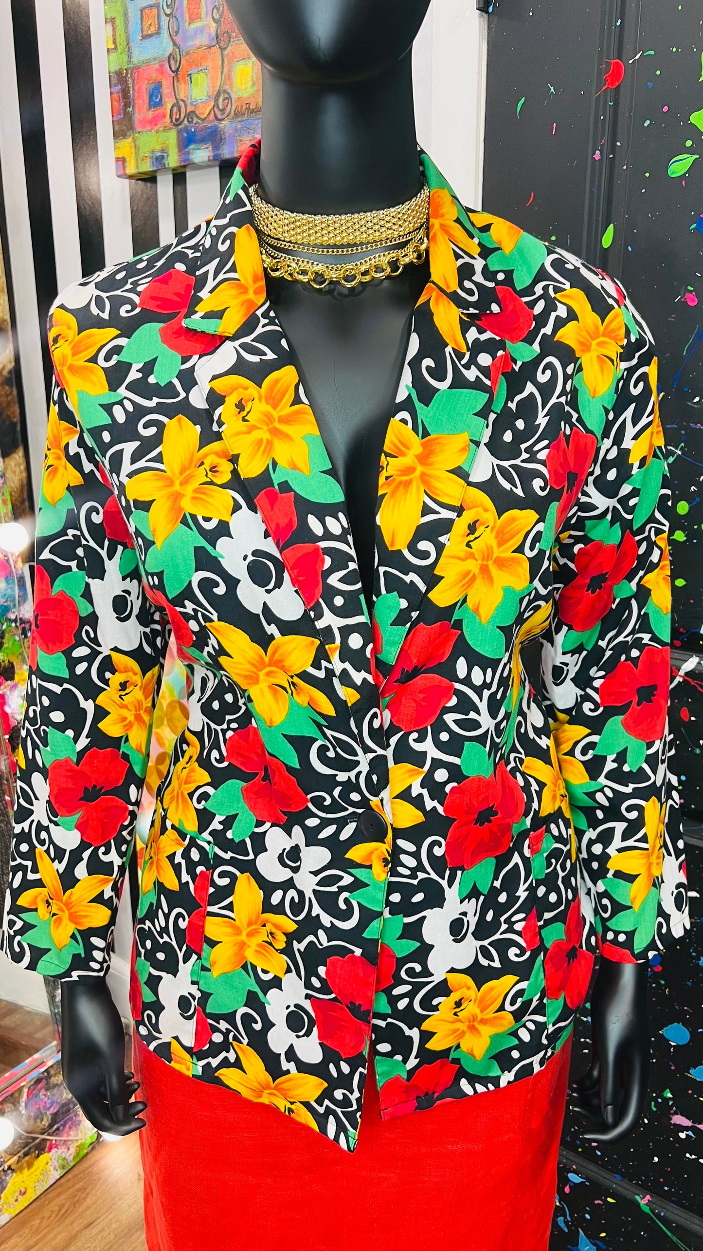 Vintage Cotton Single Stitch Blazer (16)