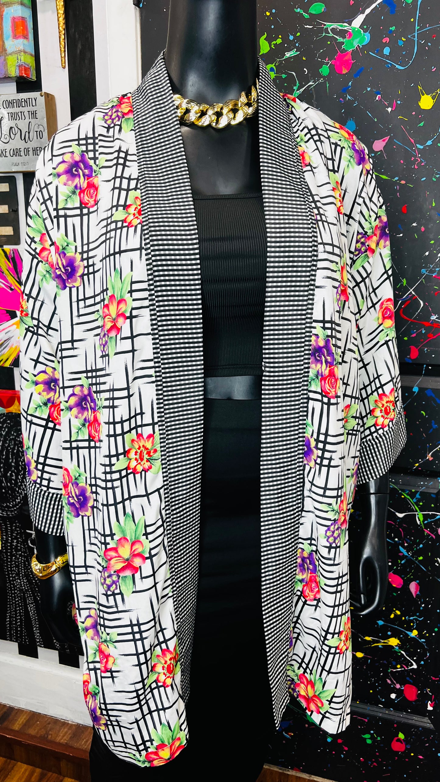 Vintage Victoria Secret Floral Duster (OS)
