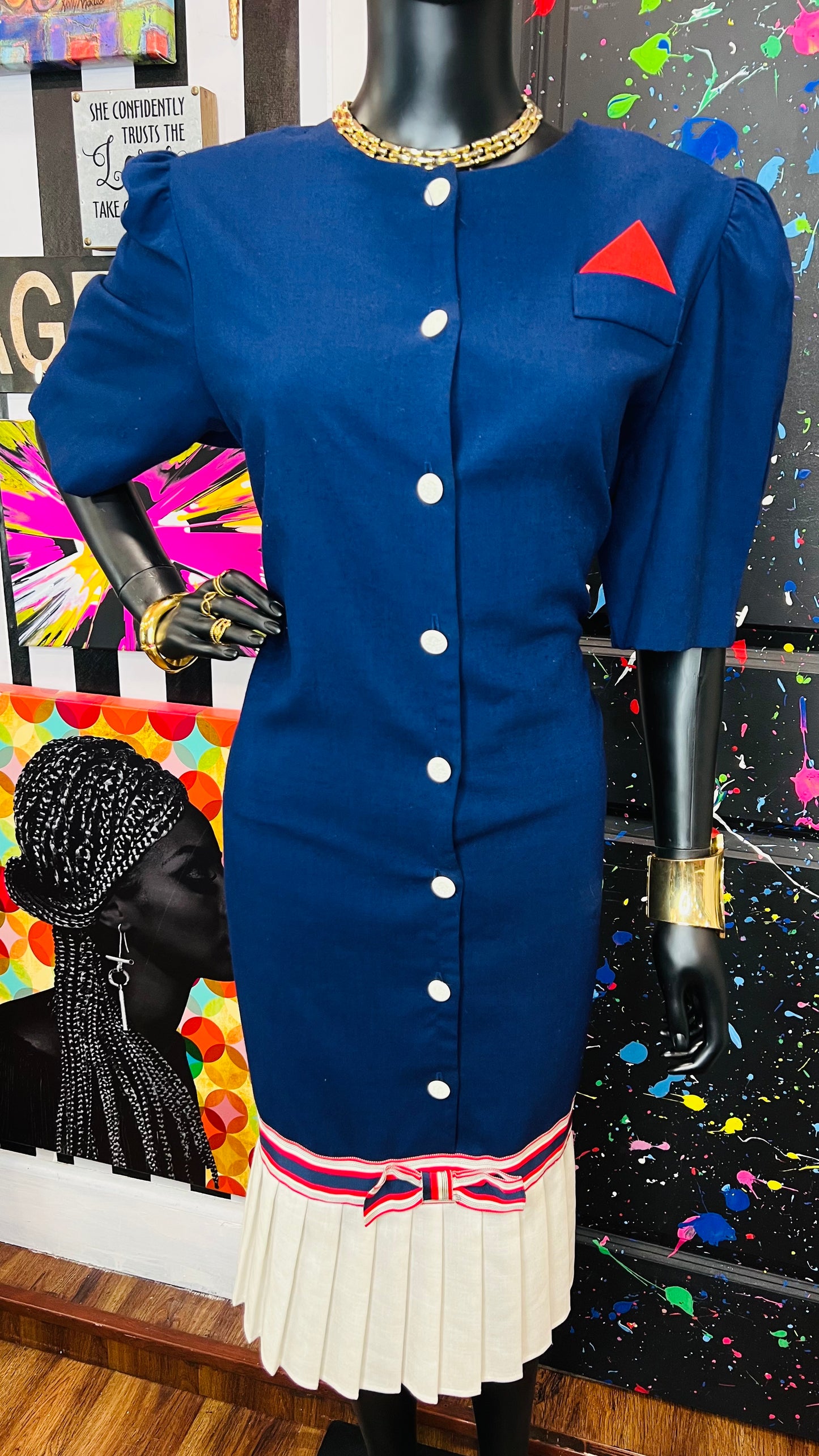 Vintage Sailors Dress (14)