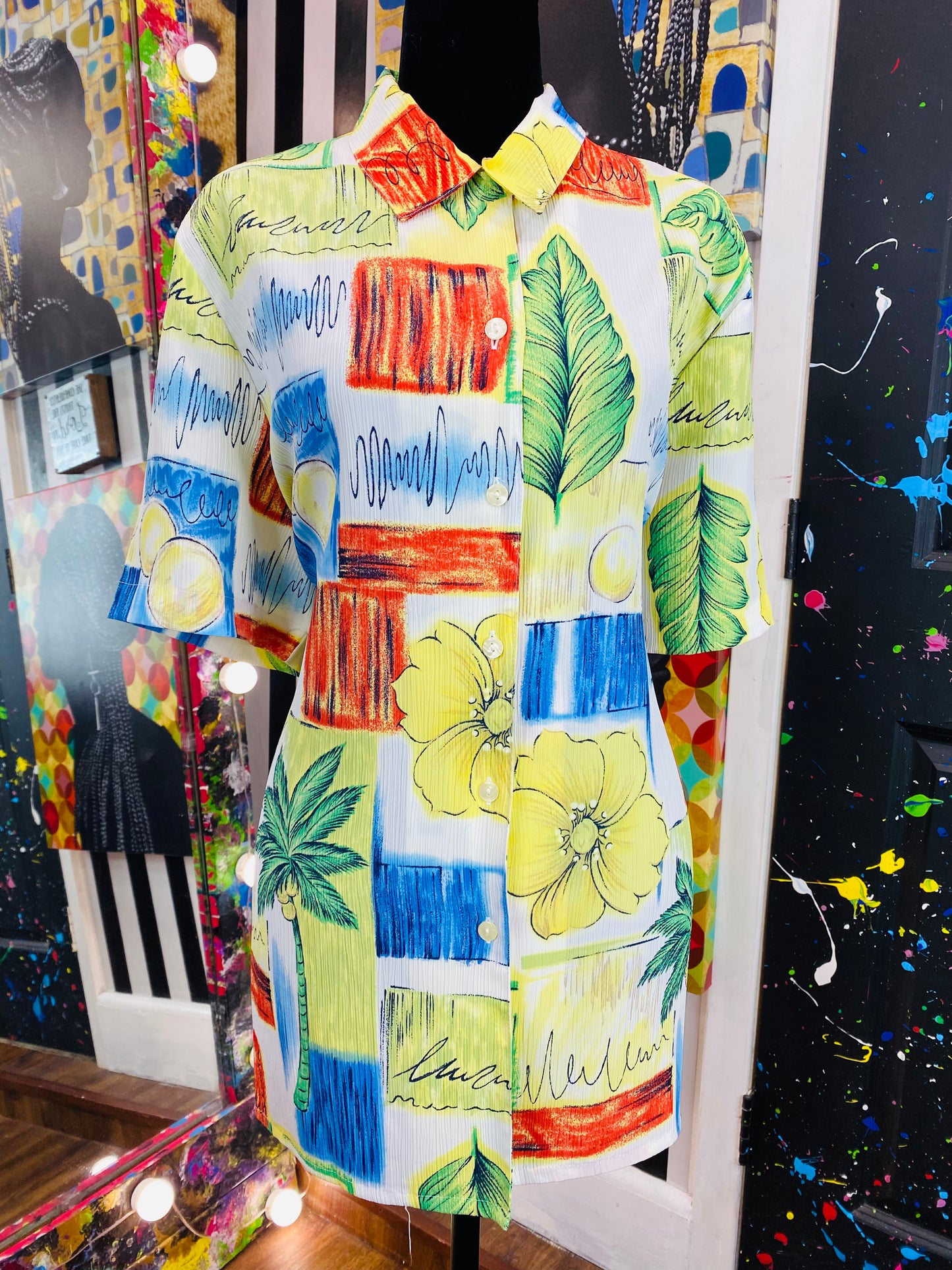 Vintage Allison Daley Short Sleeve Blouse
