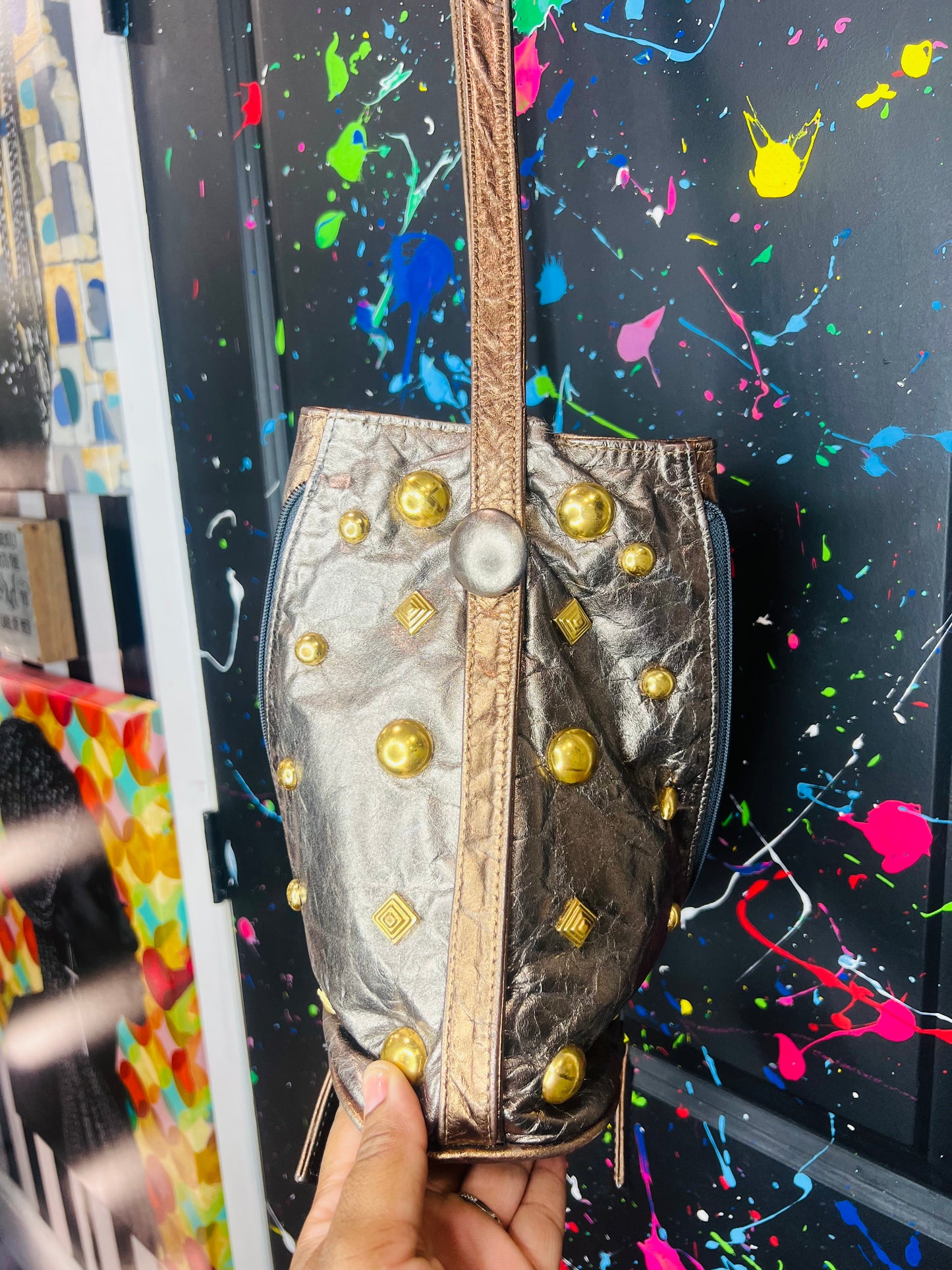 Studded Vintage Bag