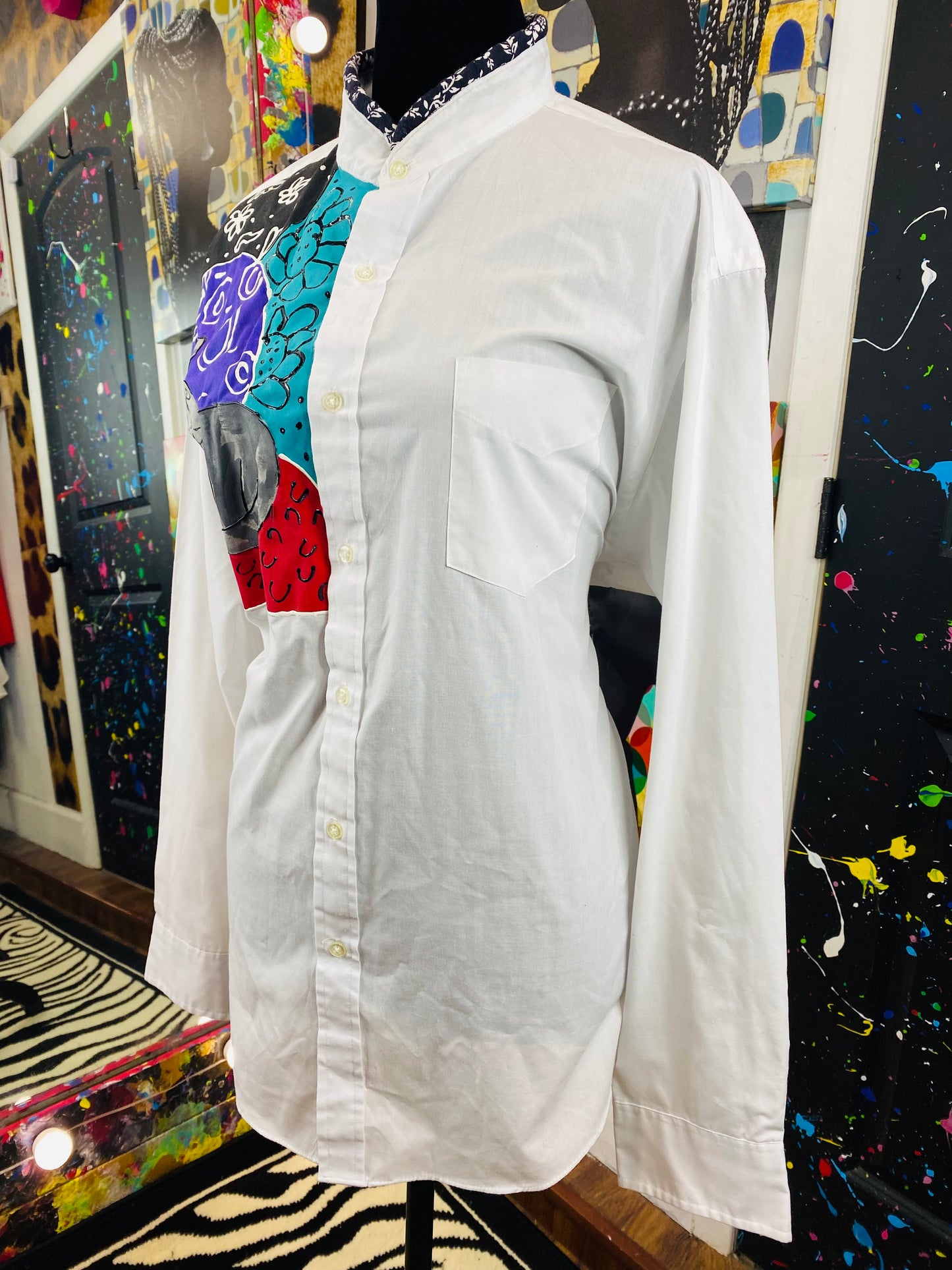 Vintage Long Sleeve Blouse