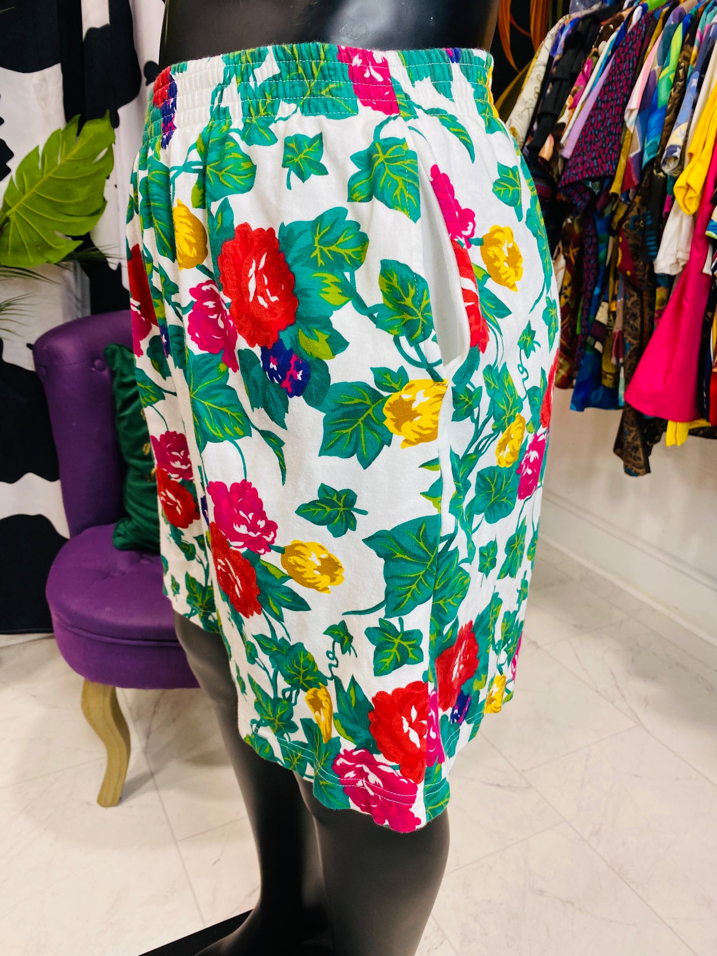 Vintage Floral Shorts