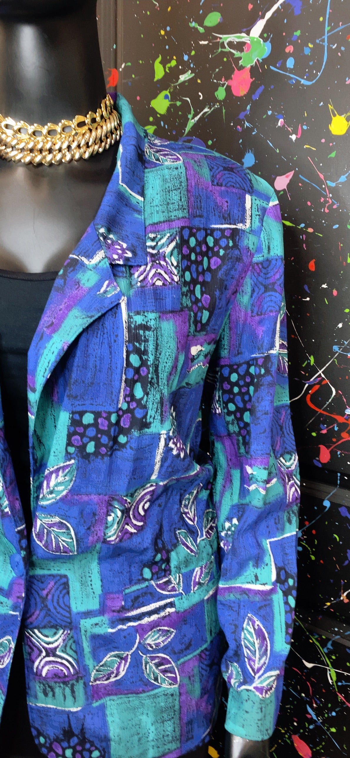 Vintage Abstact 80’s Blazer (18)