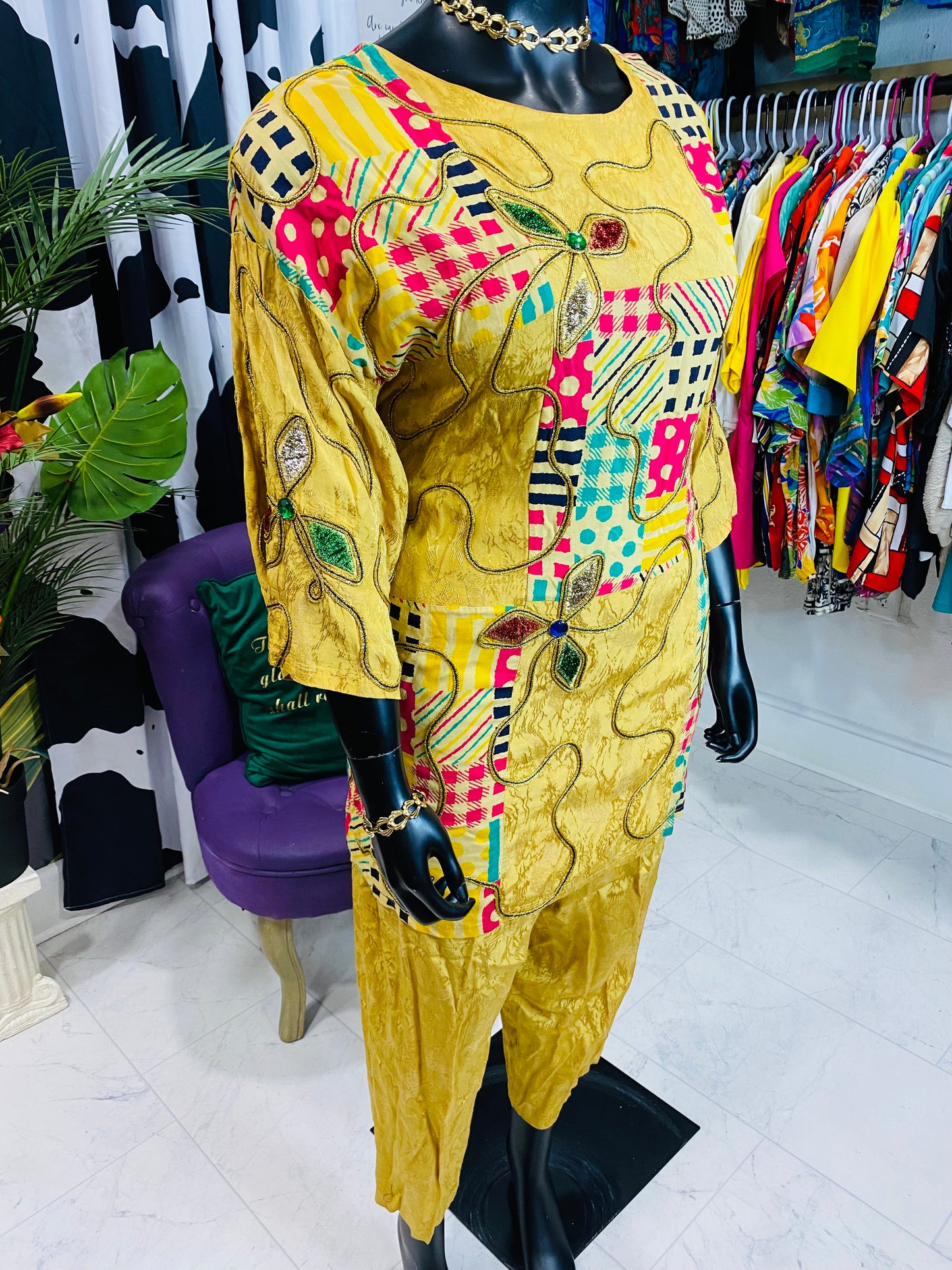 Vintage Golden River Pants Set