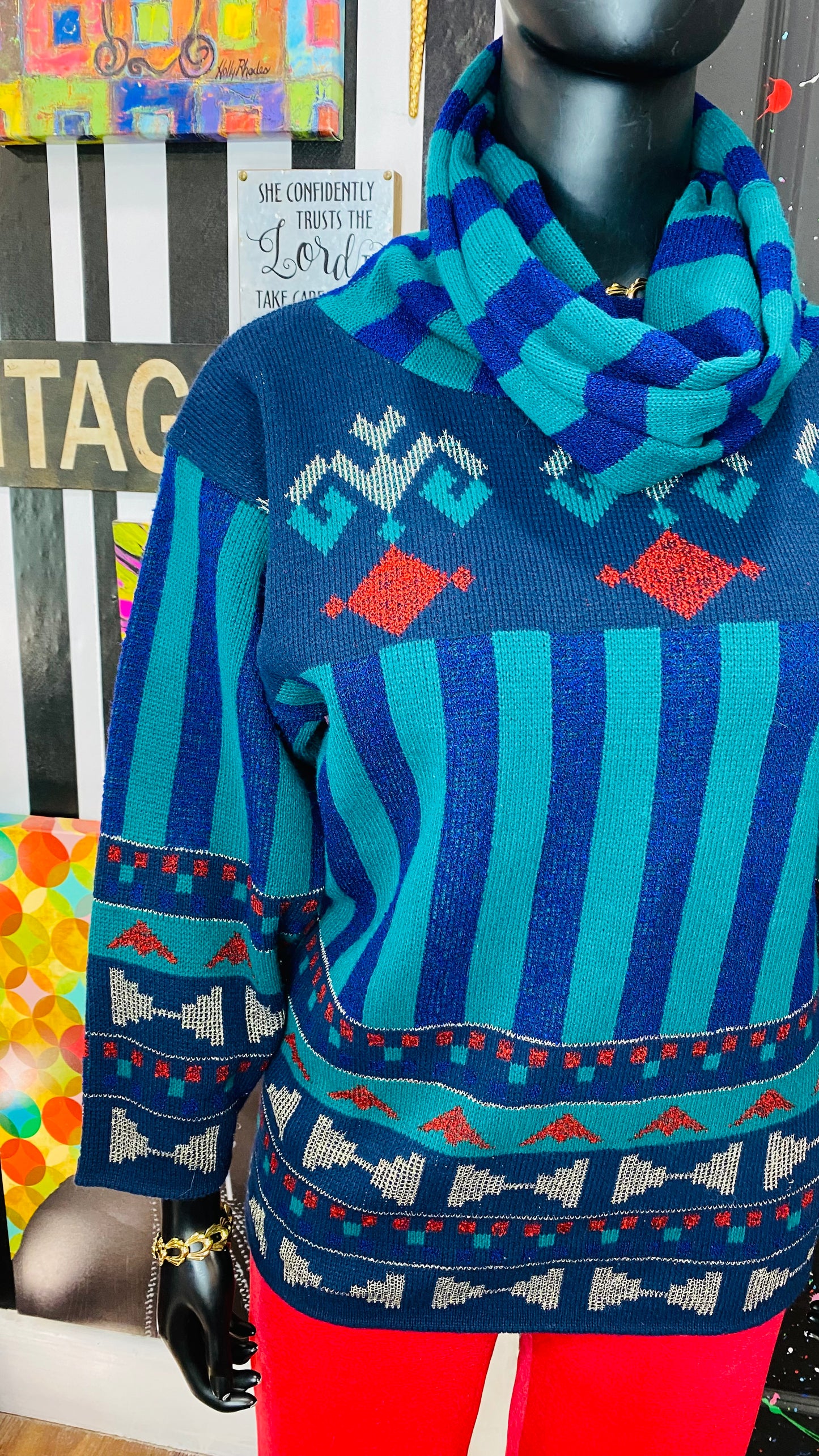 Vintage Knit Sweater (20)