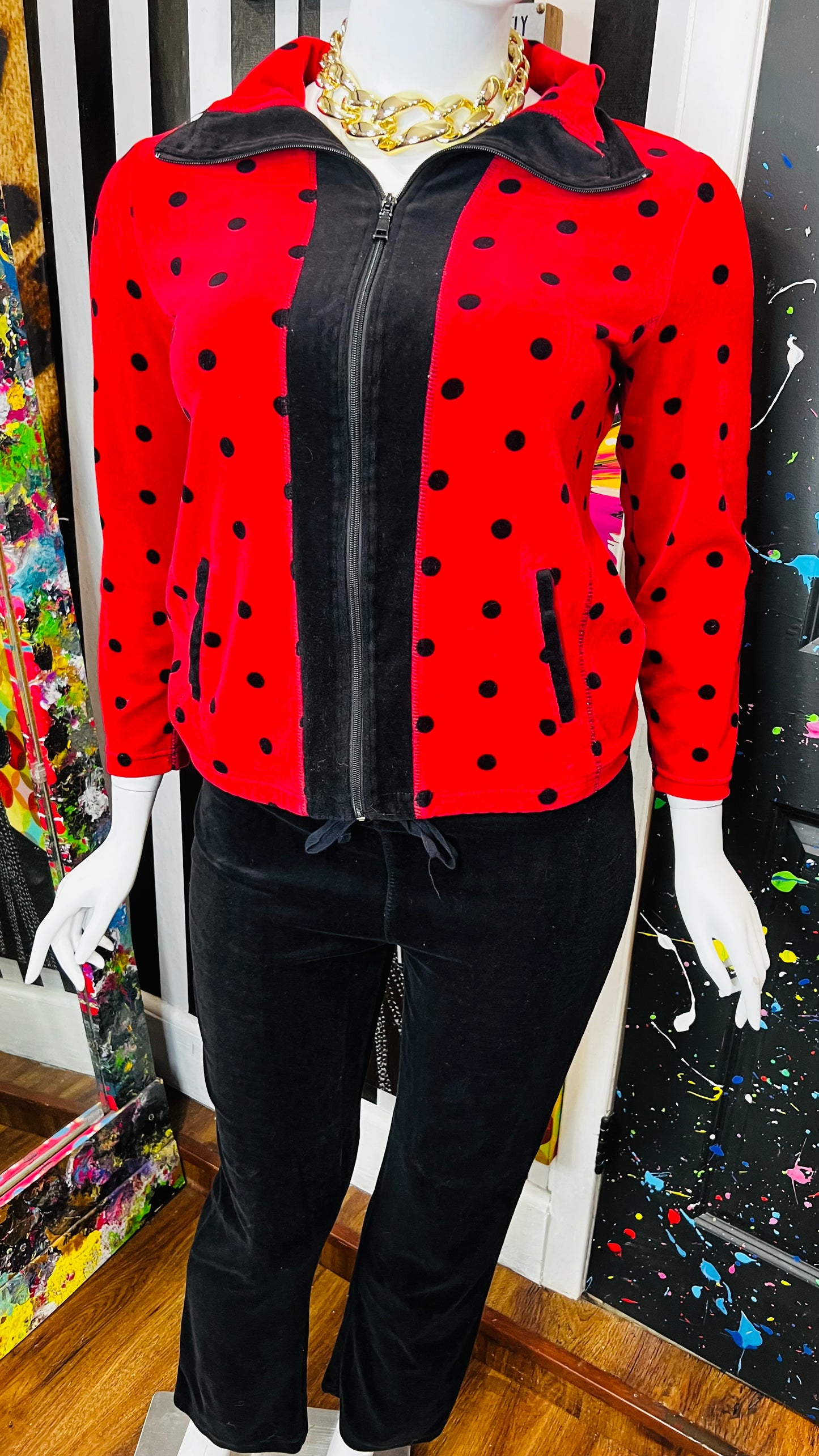 Vintage Pants Velour Set (14/16)