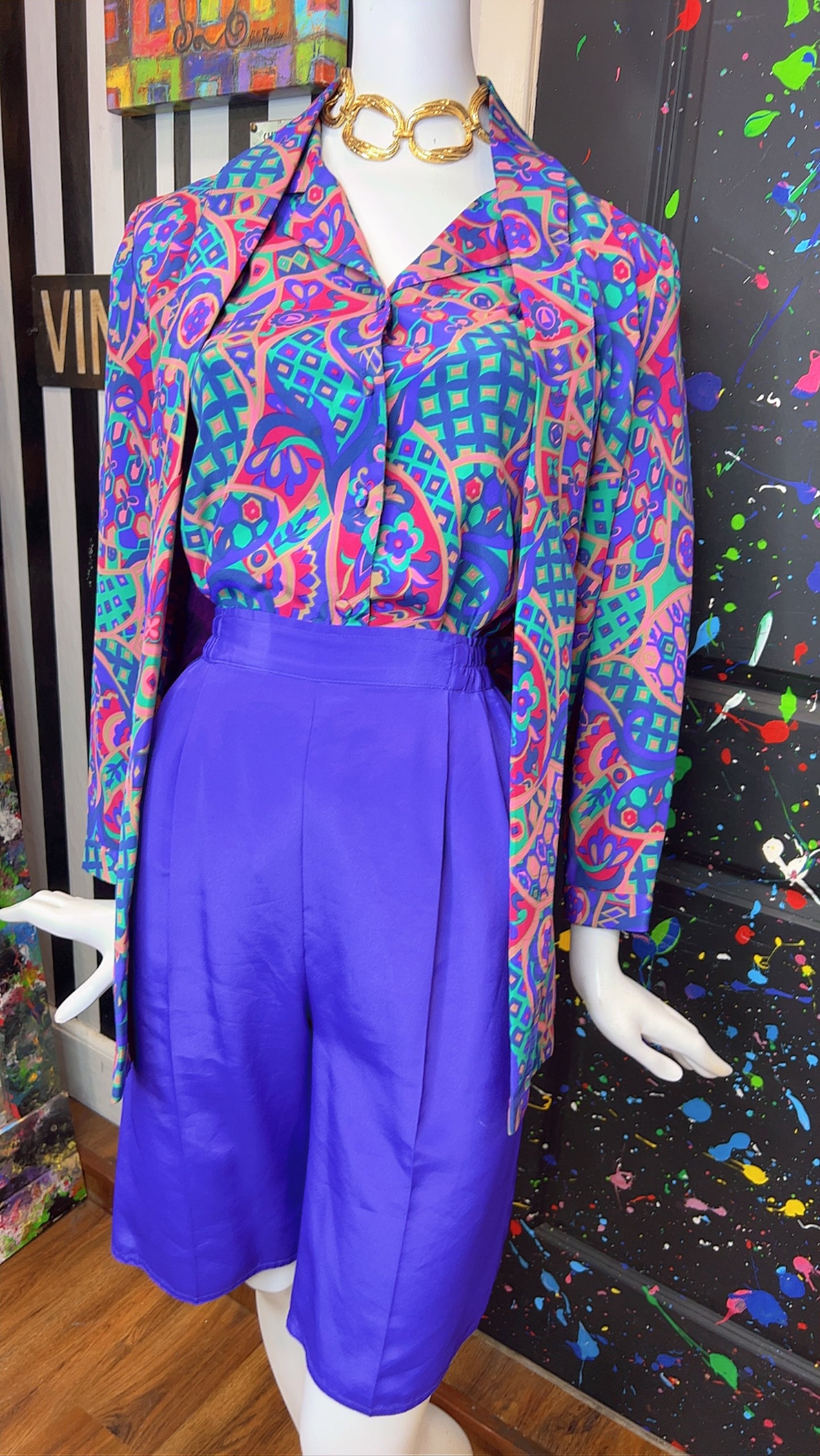 Vintage Three Piece Shorts Set (12)