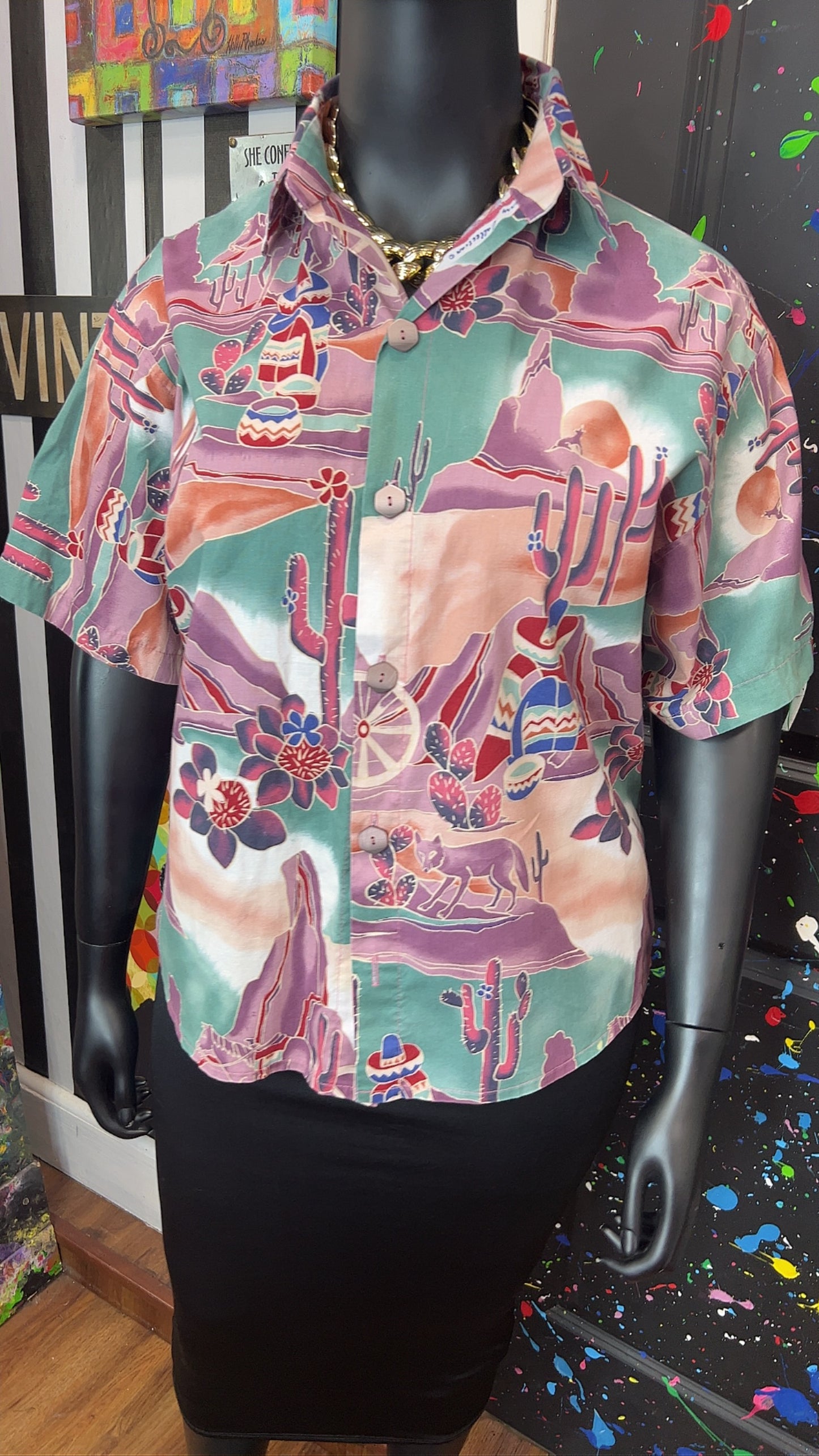 Vintage Western Blouse (18)
