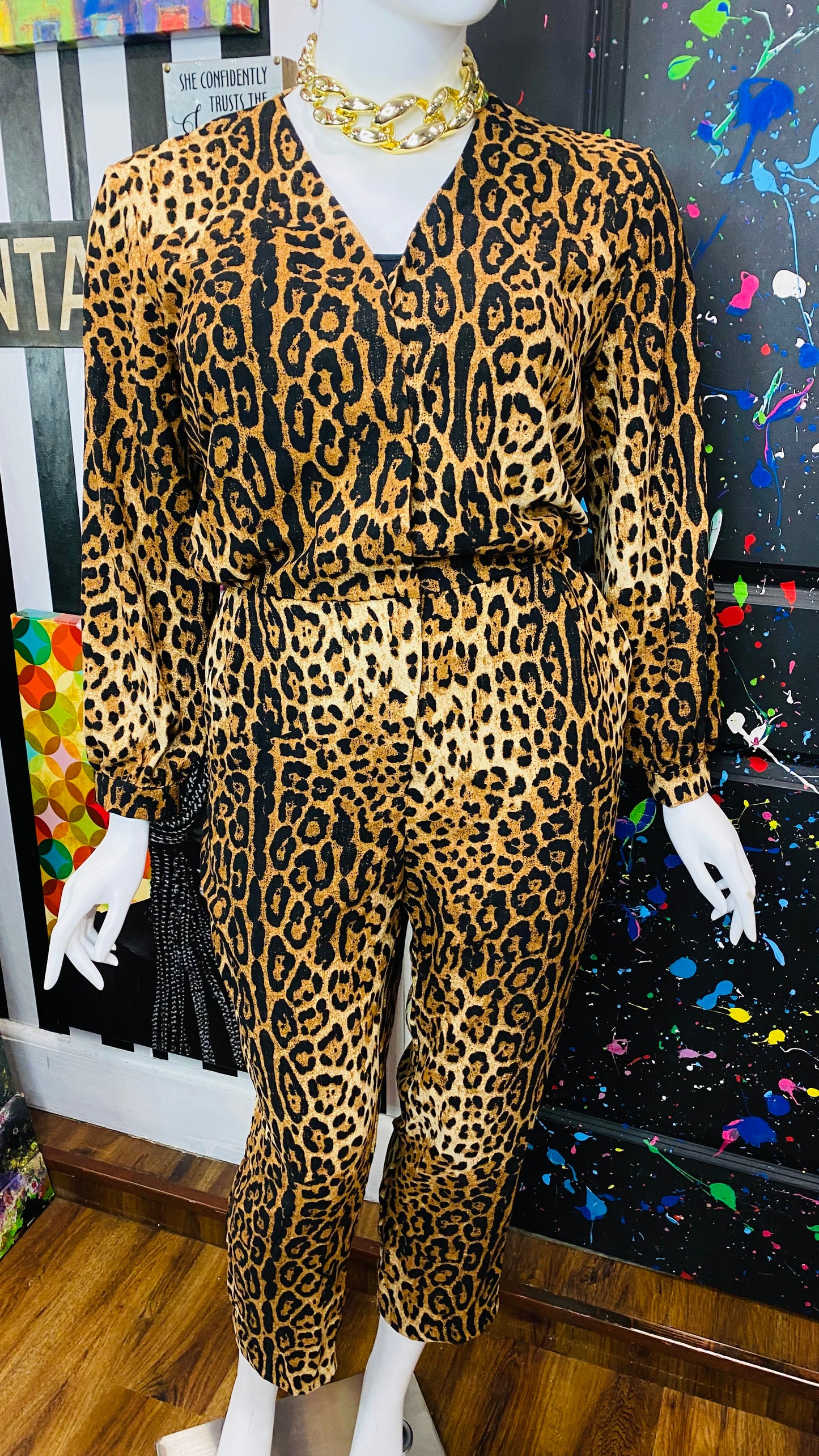 Animal Print Jumpsuit (20)