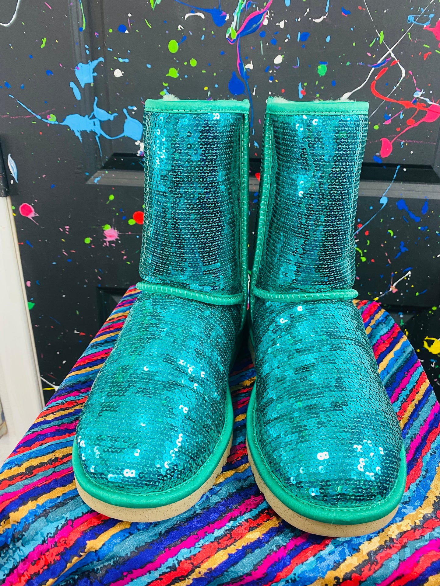 Embellished Uggs- Teal
