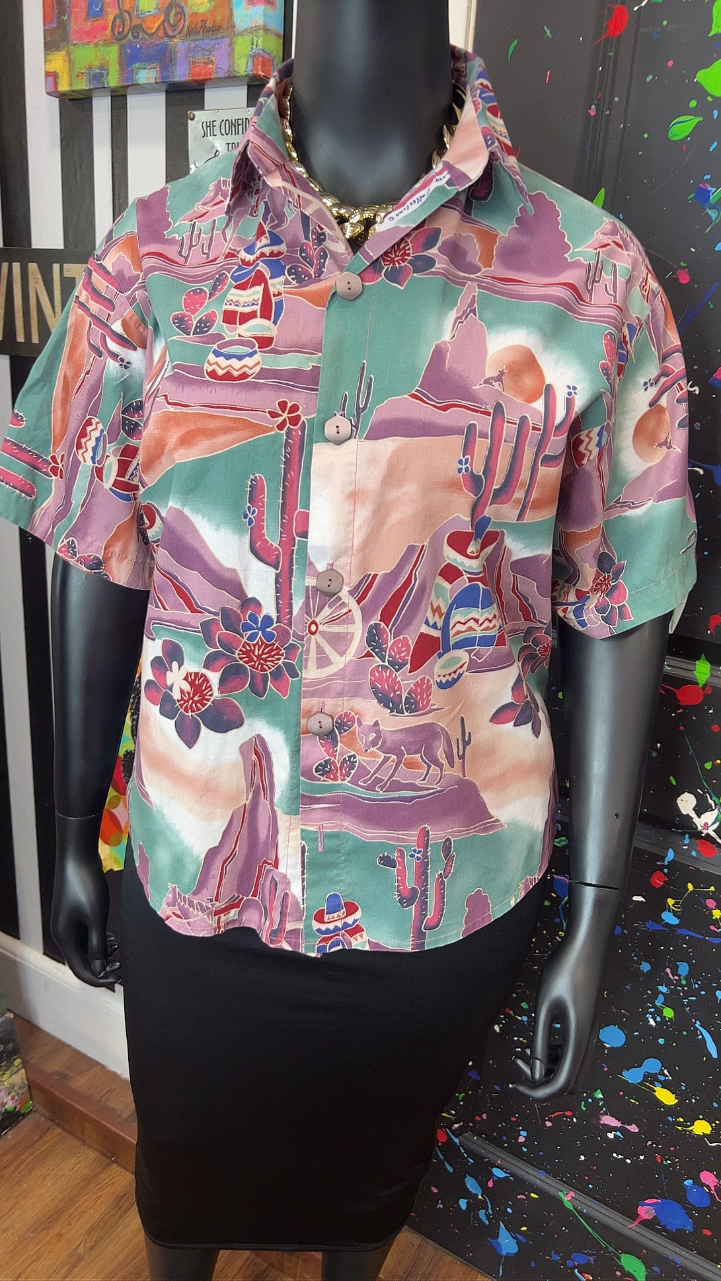 Vintage Western Blouse (18)