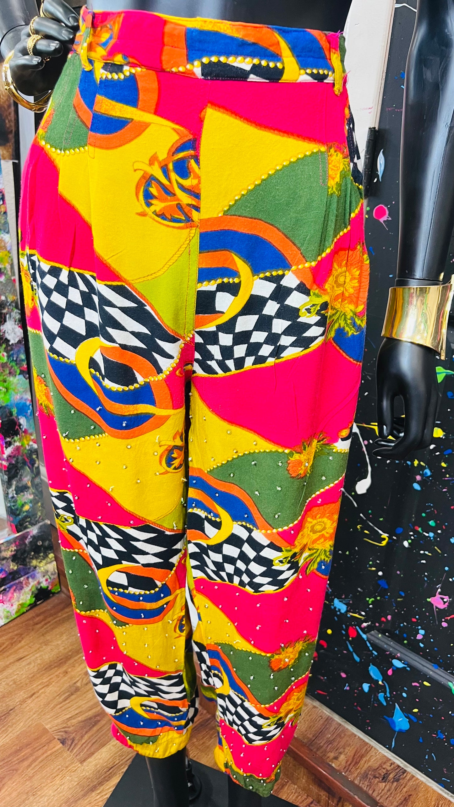 Vintage 90’s Rayon Pants (14)