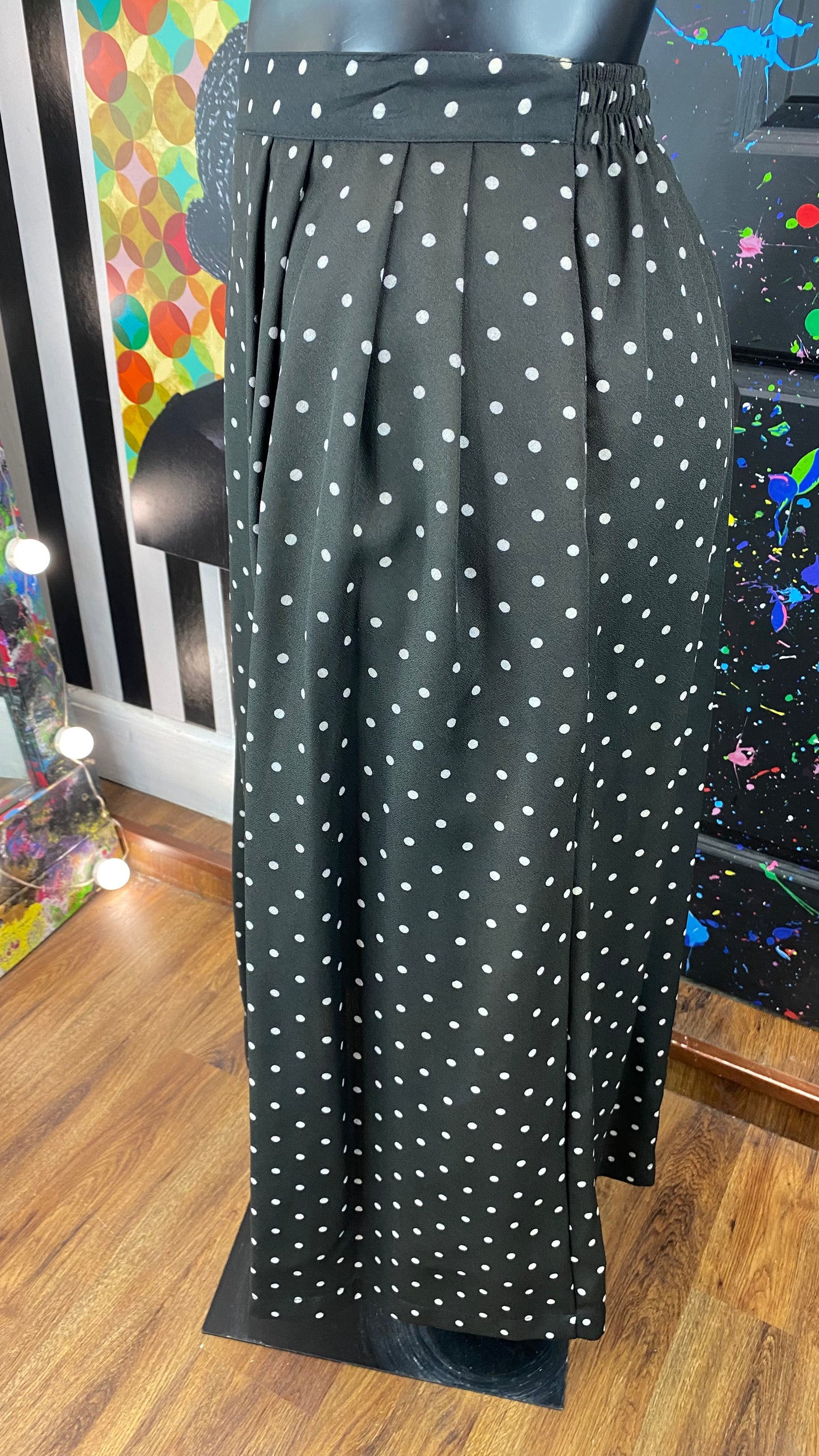 Vintage Polka Dot Sag Harbor Skirt