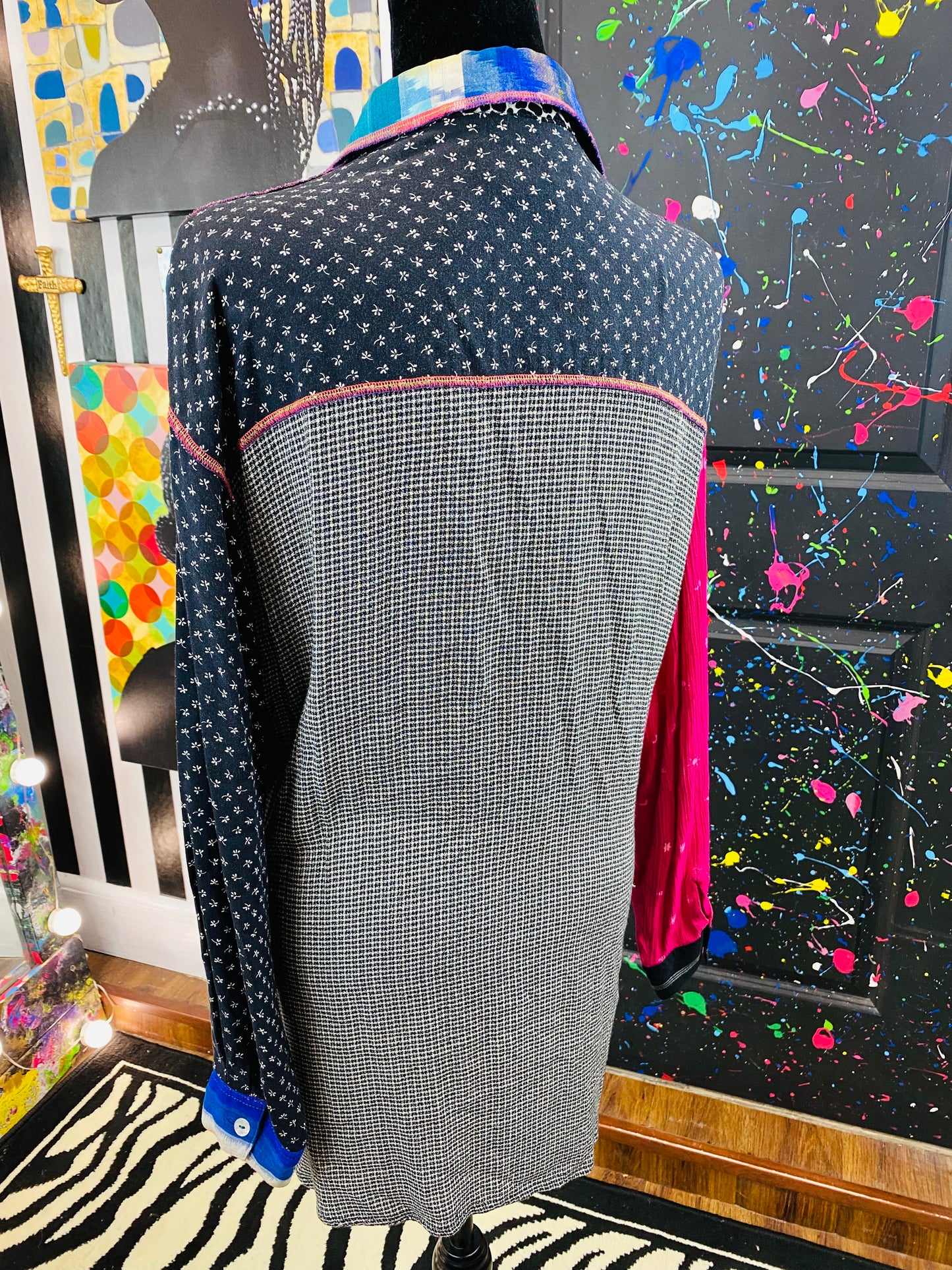 Vintage Faith Long Sleeve Blouse