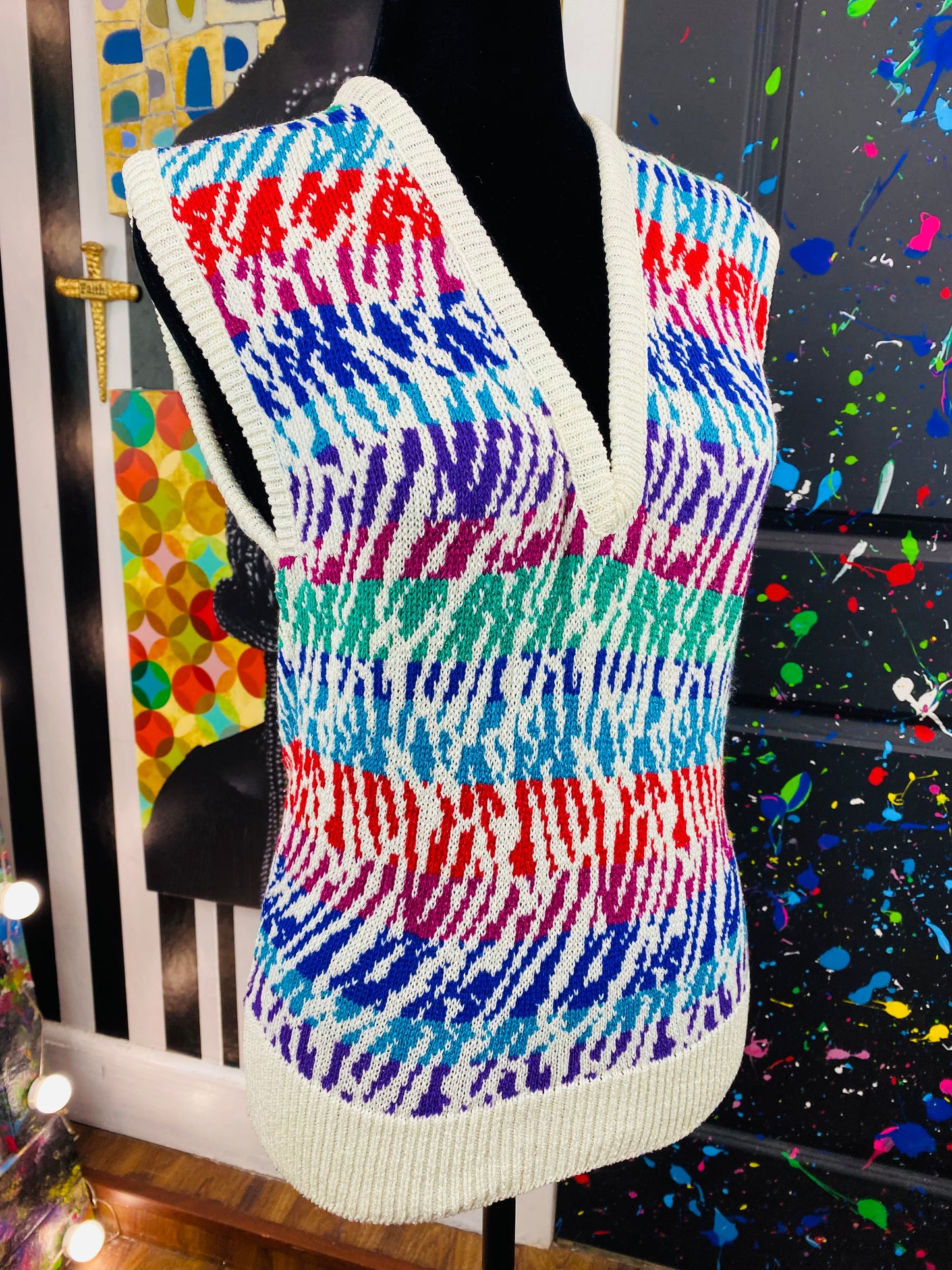 Vintage James Kenrob Knit Vest