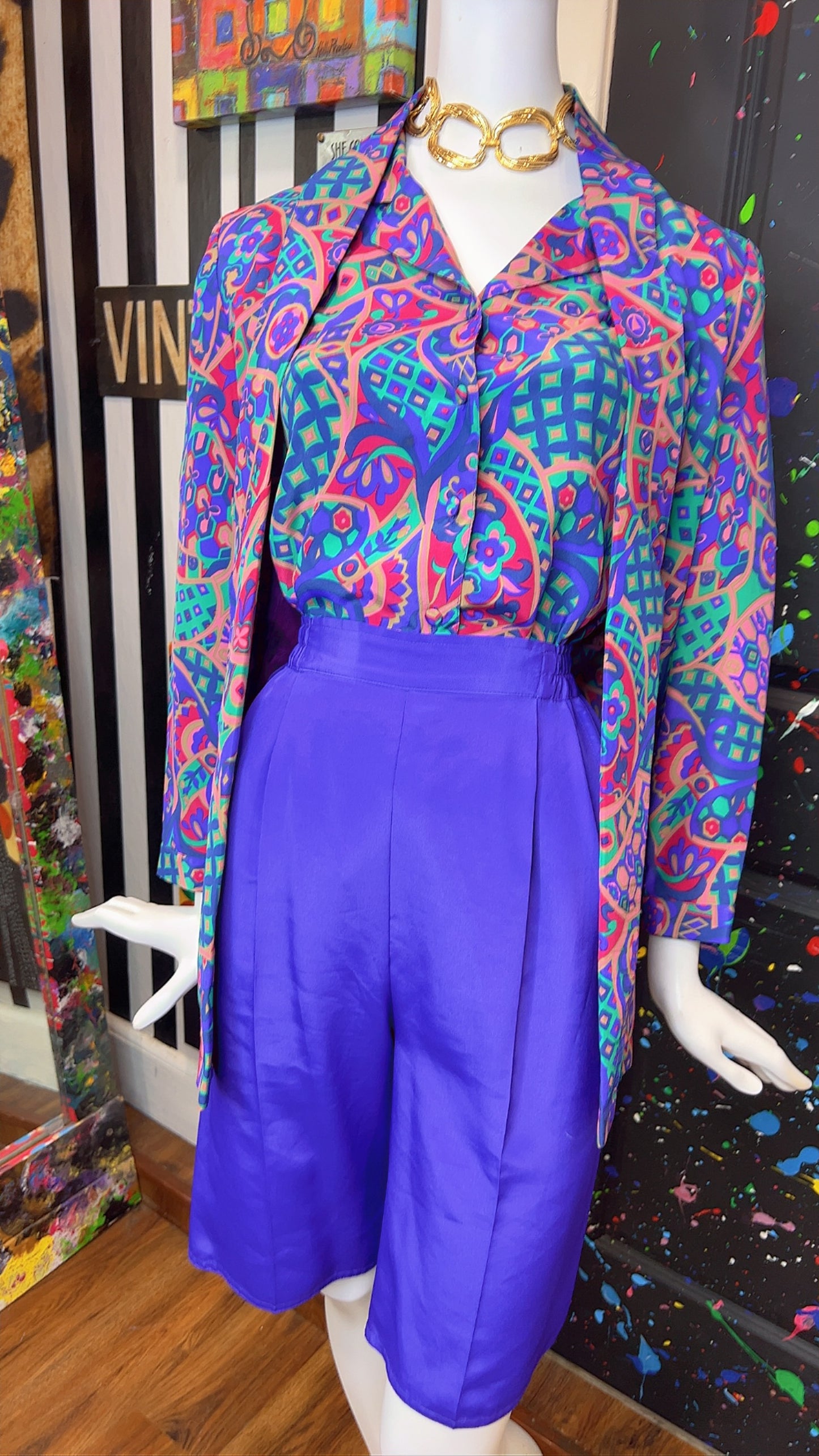 Vintage Three Piece Shorts Set (12)