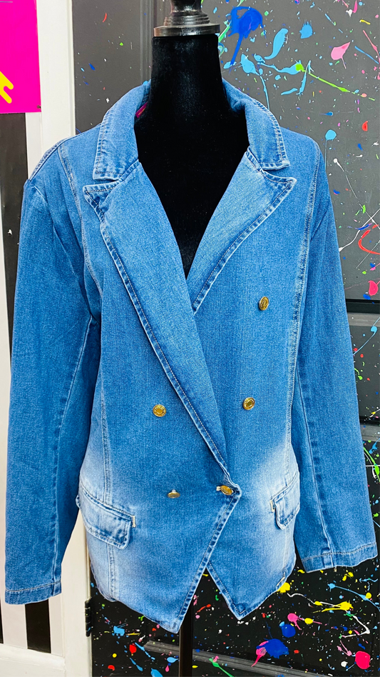 Denim Blazer