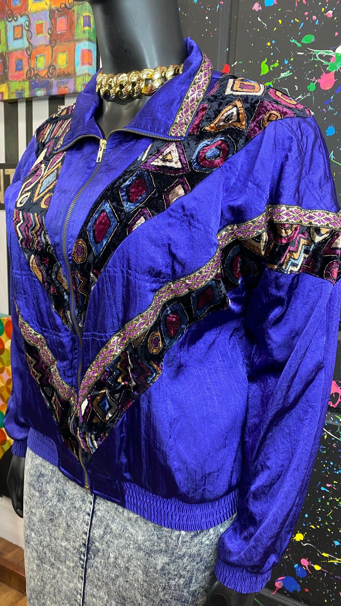 Vintage 90’s Windbreaker Jacket (20)
