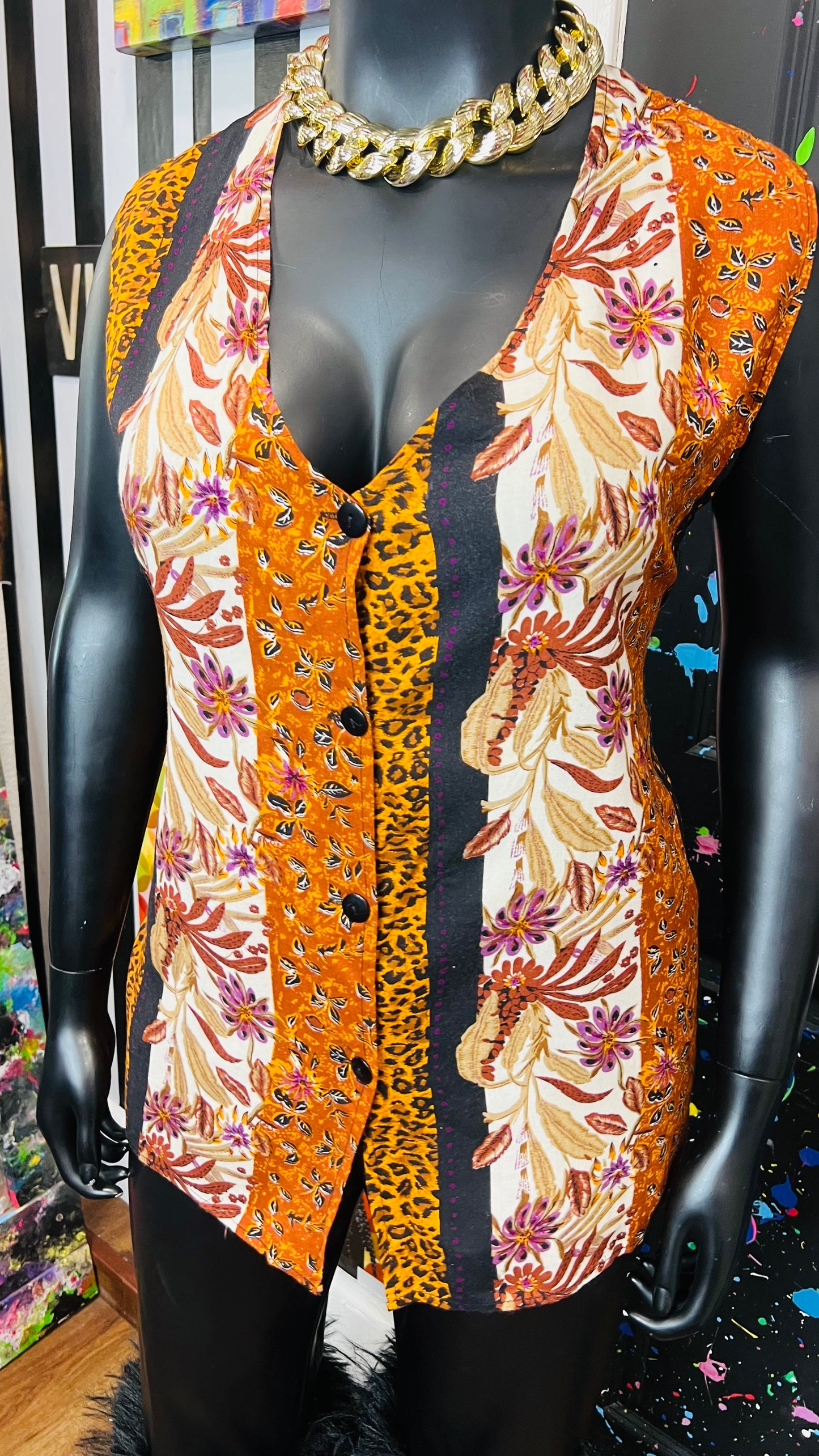 Vintage Sleeveless 90’s Blouse (24)