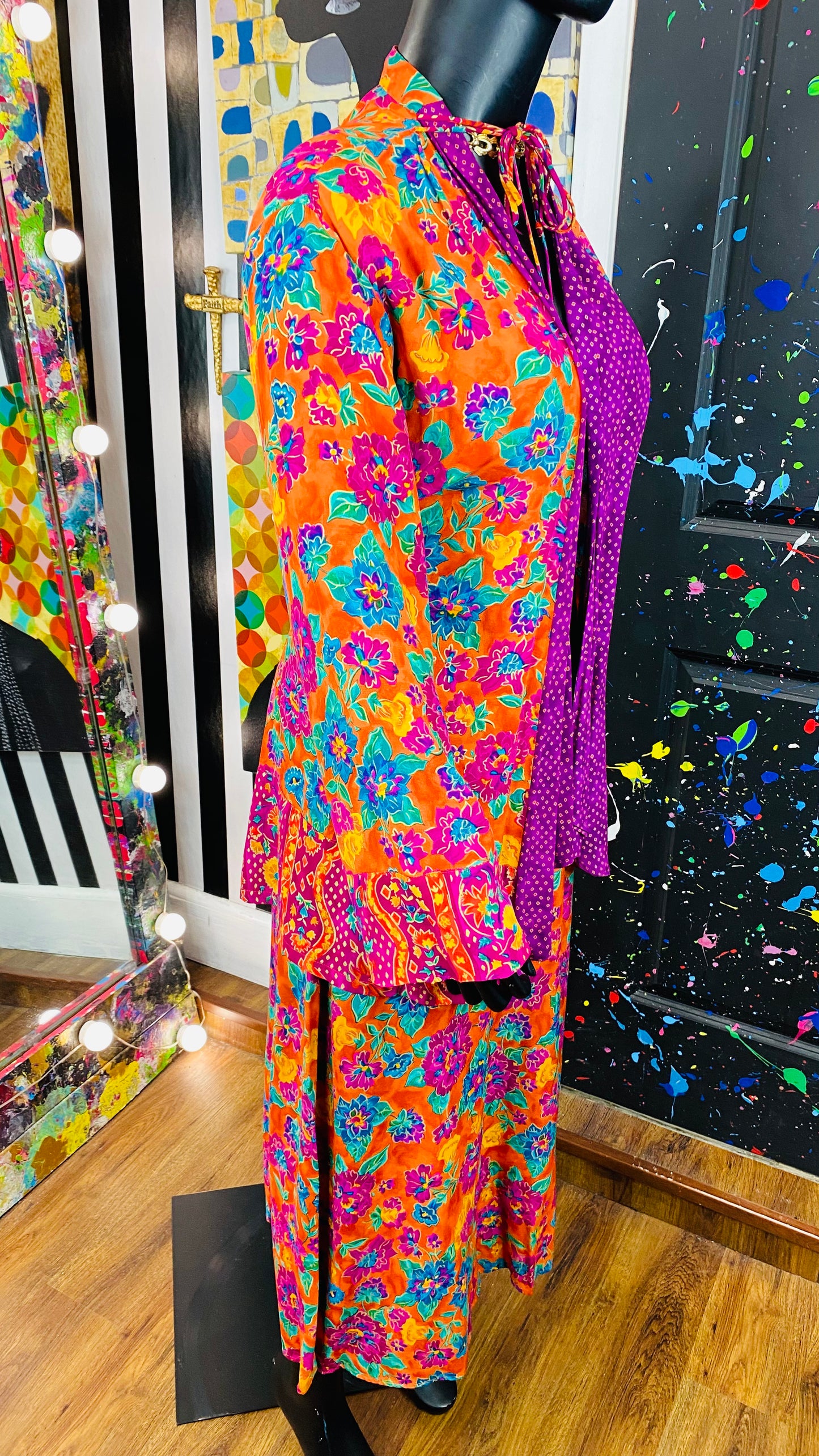 Carole Little 2 piece Skirt Set