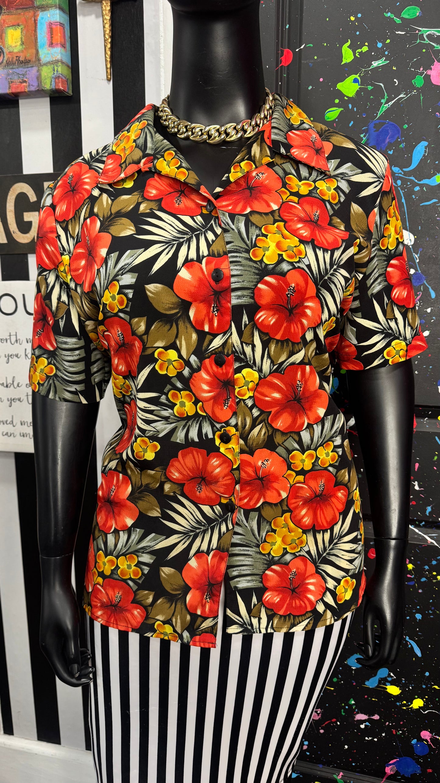 Vintage Tropical Blouse (22)