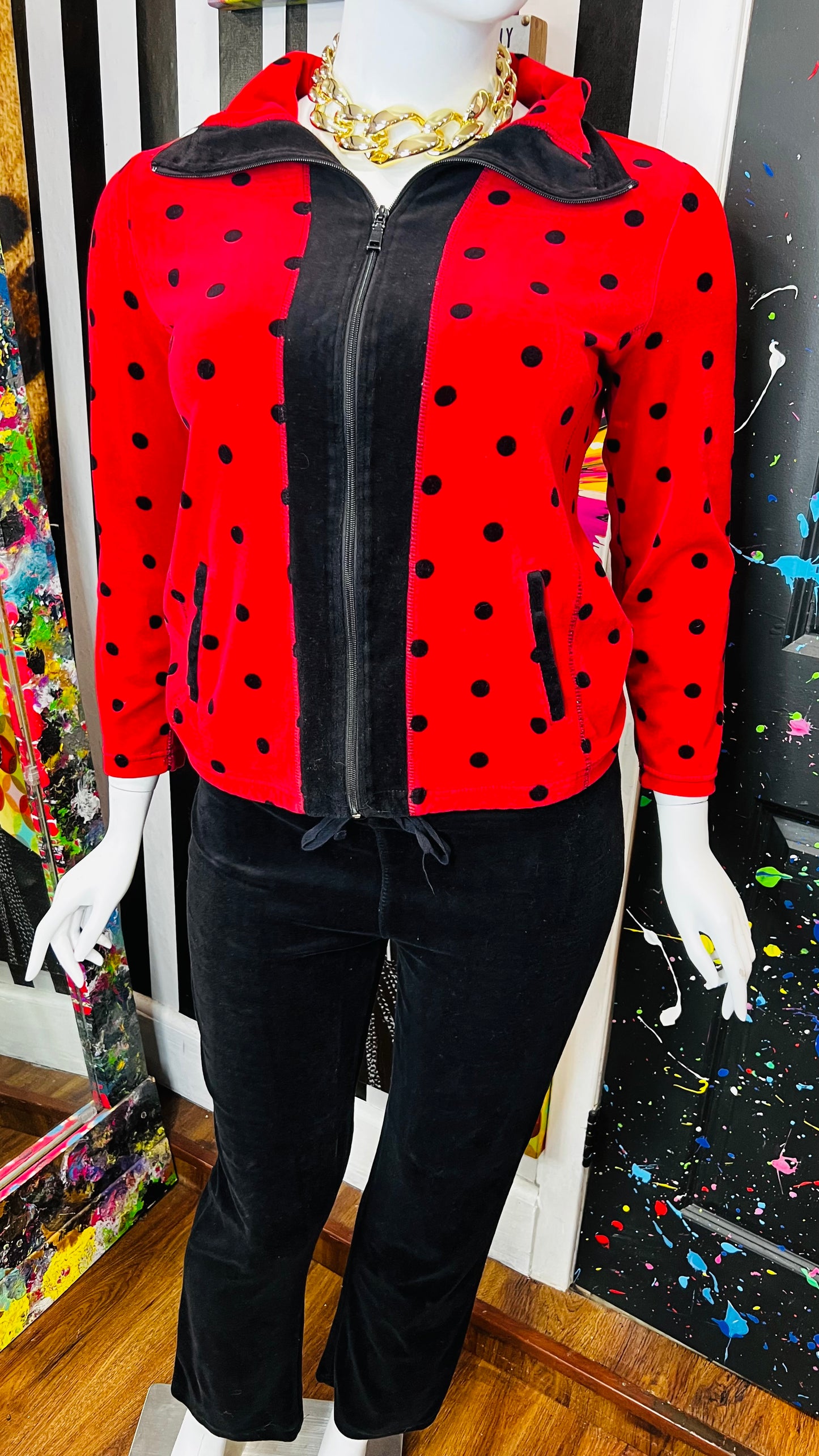 Vintage Pants Velour Set (14/16)