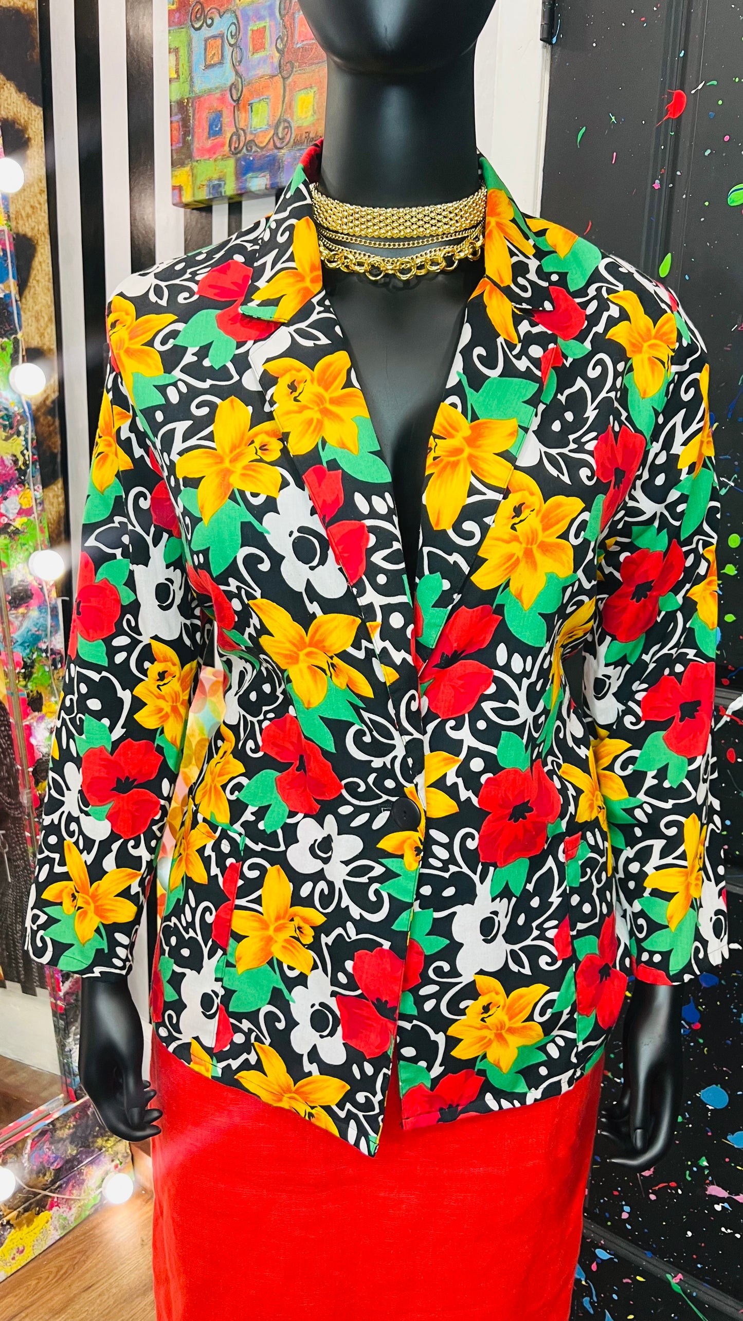 Vintage Cotton Single Stitch Blazer (16)