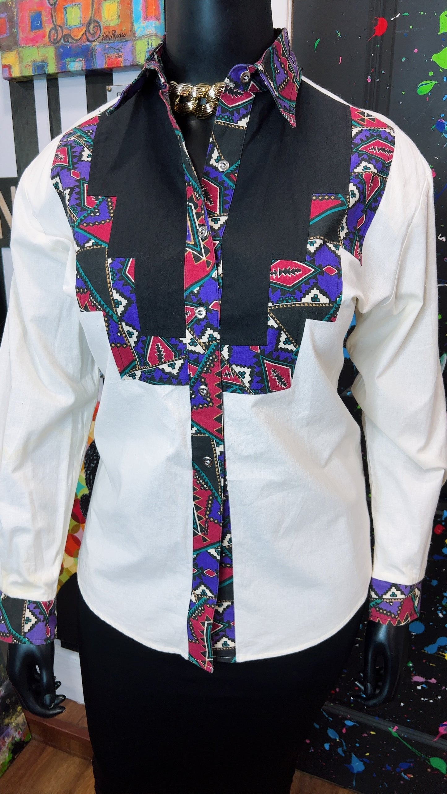 Vintage Western Blouse (18)
