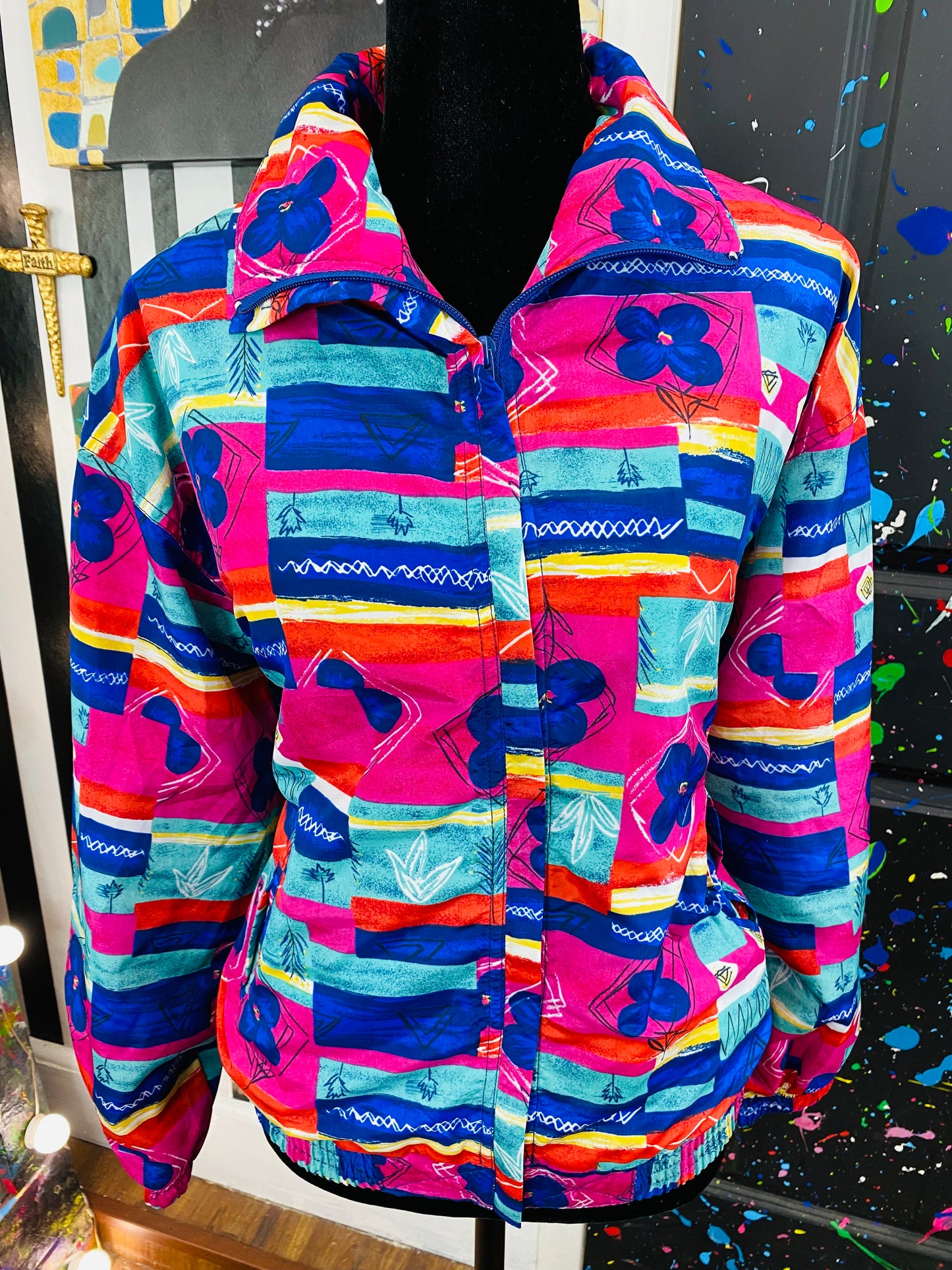 Vintage EVR Windbreaker Jacket