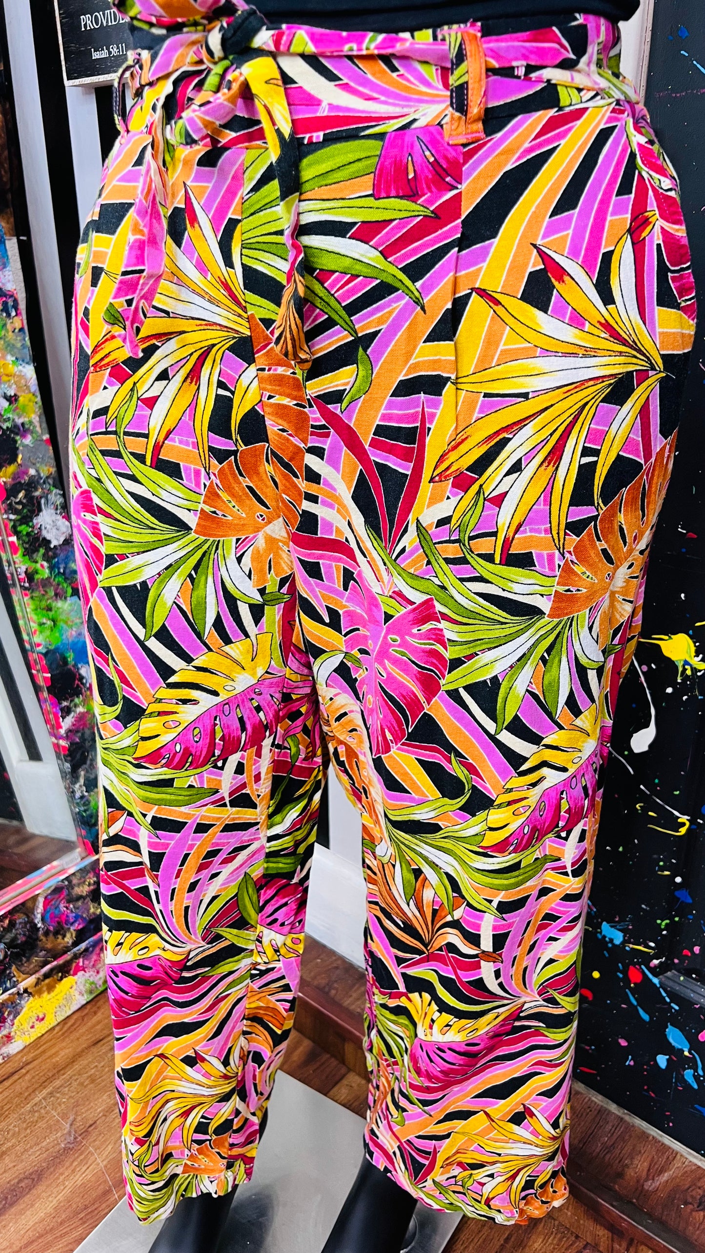 Ashley Stewart Tropical Pants Set (18)