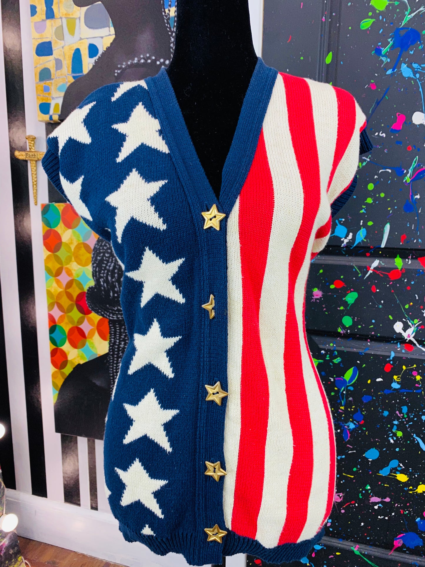 Vintage American 🇺🇸 Knit Vest